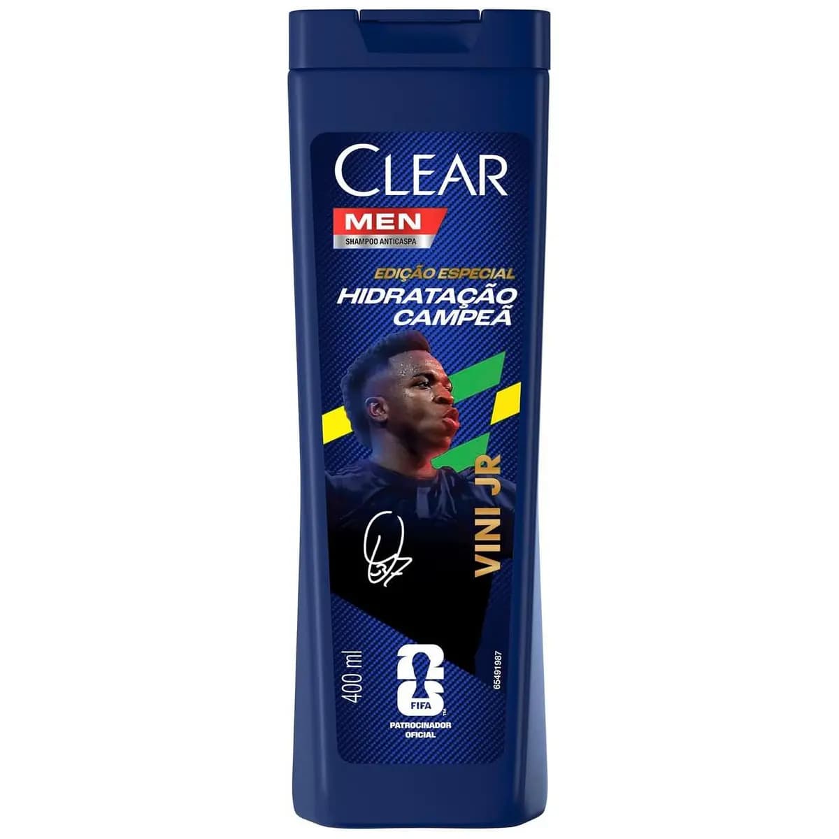 Clear Men Shampoo Anticaspa Vini Jr. Hidratação Campeã 400ml