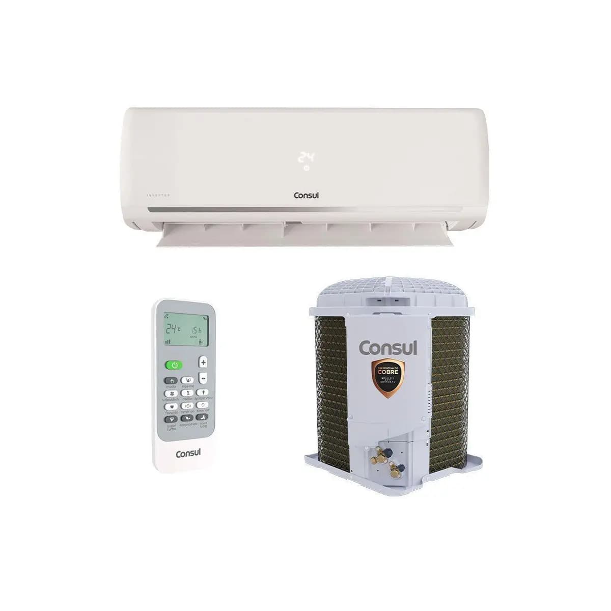 Ar Condicionado Consul Dual Inverter Split Frio 12.000 Btu's 220v