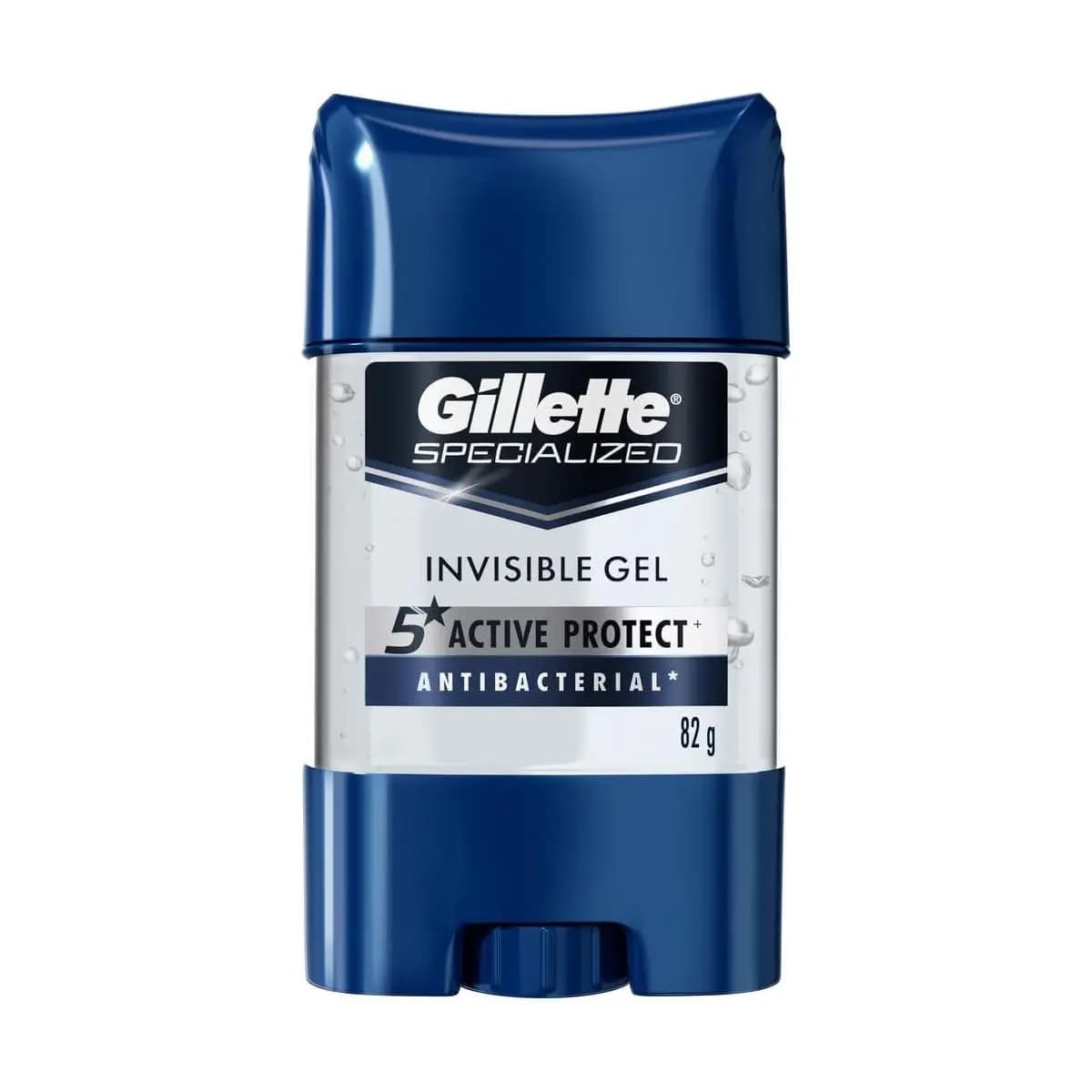 Gillette Desodorante Antitranspirante em Gel Antibacterial 82 g