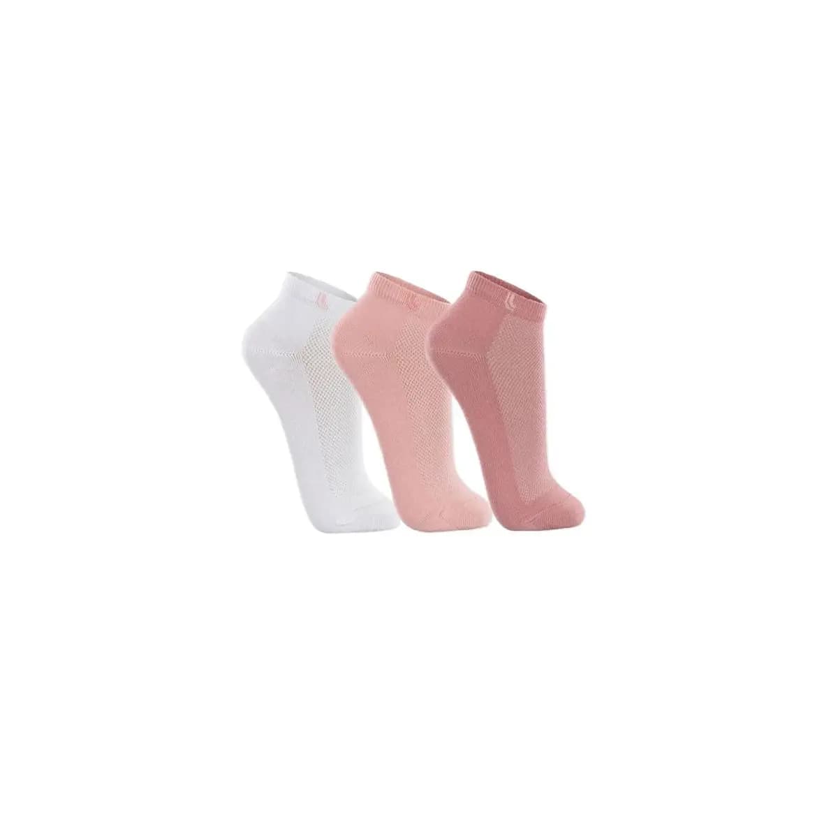 Meias Femininas Originais Para Homens E Mulheres-Pacote De 3 Pares | Algodão Respirável Com Padrões Delicados (Preto , B