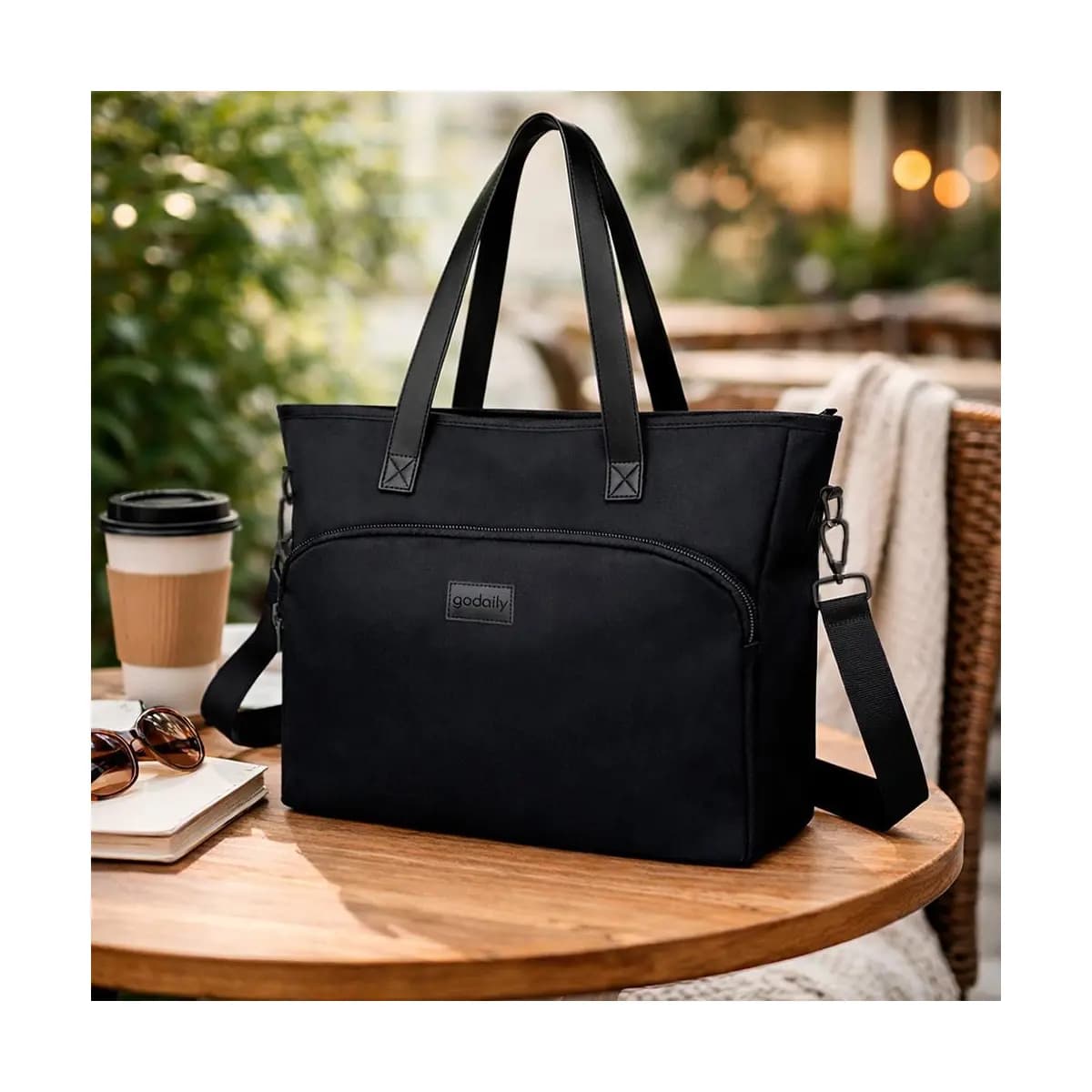 Bolsa Godaily Tote Loop Transversal Feminina Dia a Dia