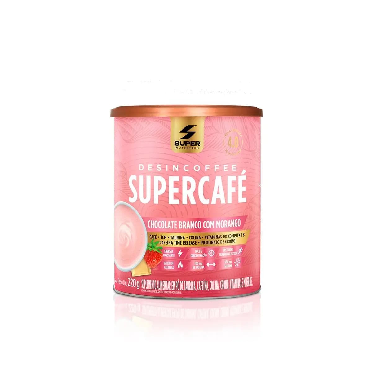 Supercafé Chocolate Branco com Morango