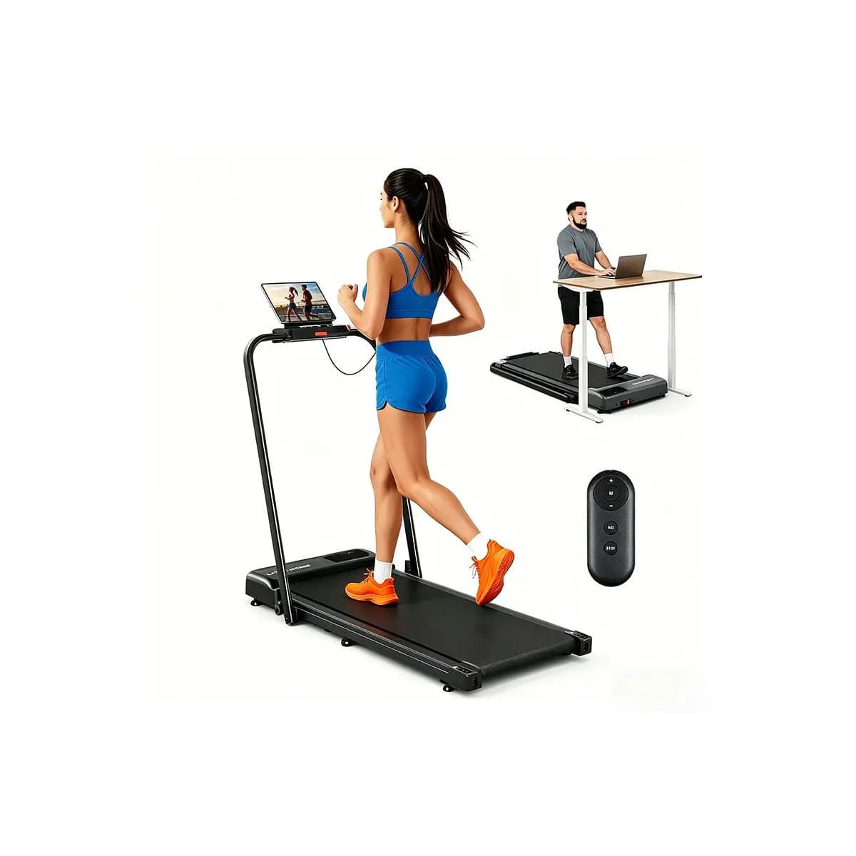 Esteira elétrica Equipamento de fitness doméstico Peso máximo suportado 120kg 110V e 220V