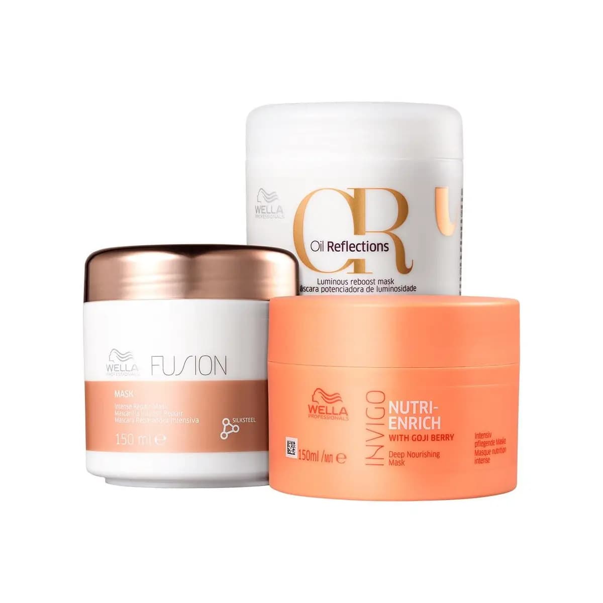 Kit Cronograma Capilar Fios Perfeitos 150ml - Wella