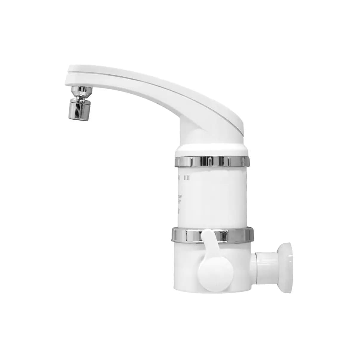 TORNEIRA ELÉTRICA ELEGANCE 4T DE PAREDE - 220V 5.400W BRANCA – FAME