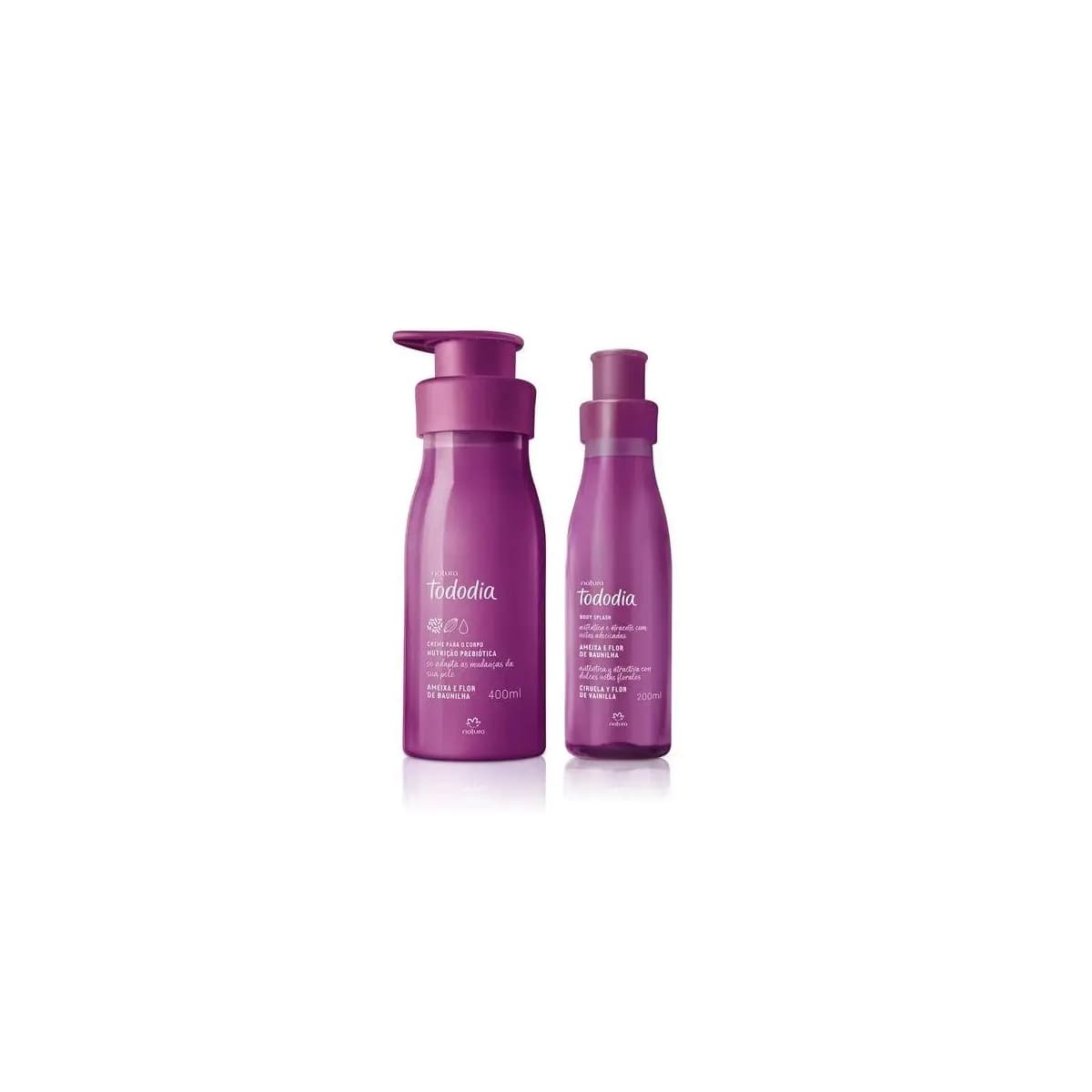 Kit Creme Nutritivo e Body Splash Tododia Ameixa e Flor de Baunilha (2 produtos)
