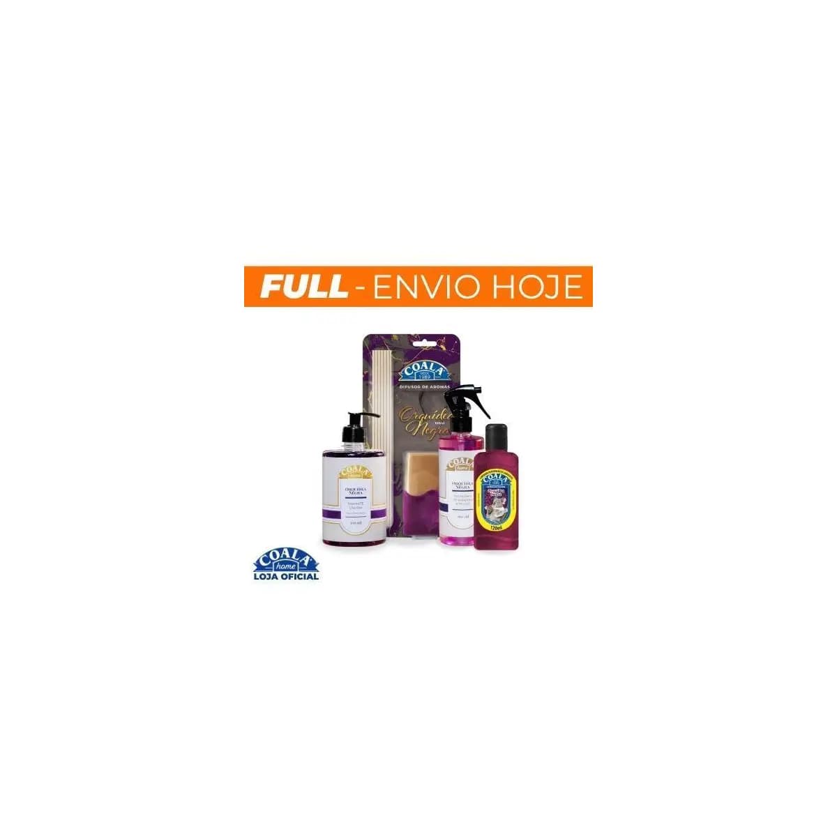 Kit Coala Home Orquidea Negra - 4 Itens