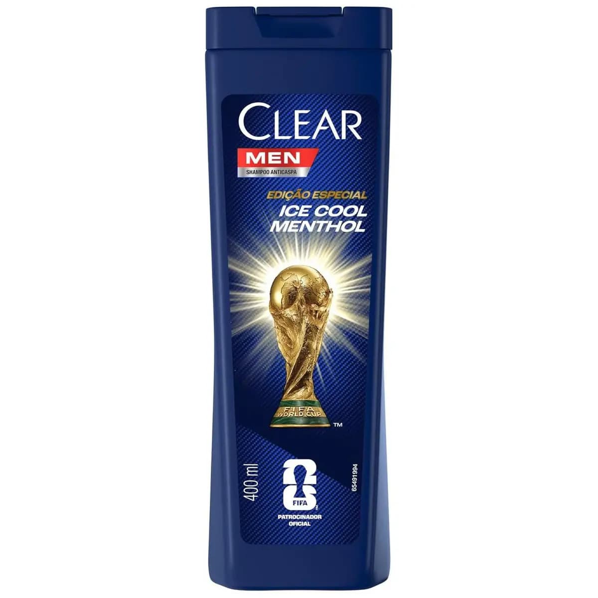 Clear Shampoo Men Anticaspa Ice Cool Menthol 400Ml
