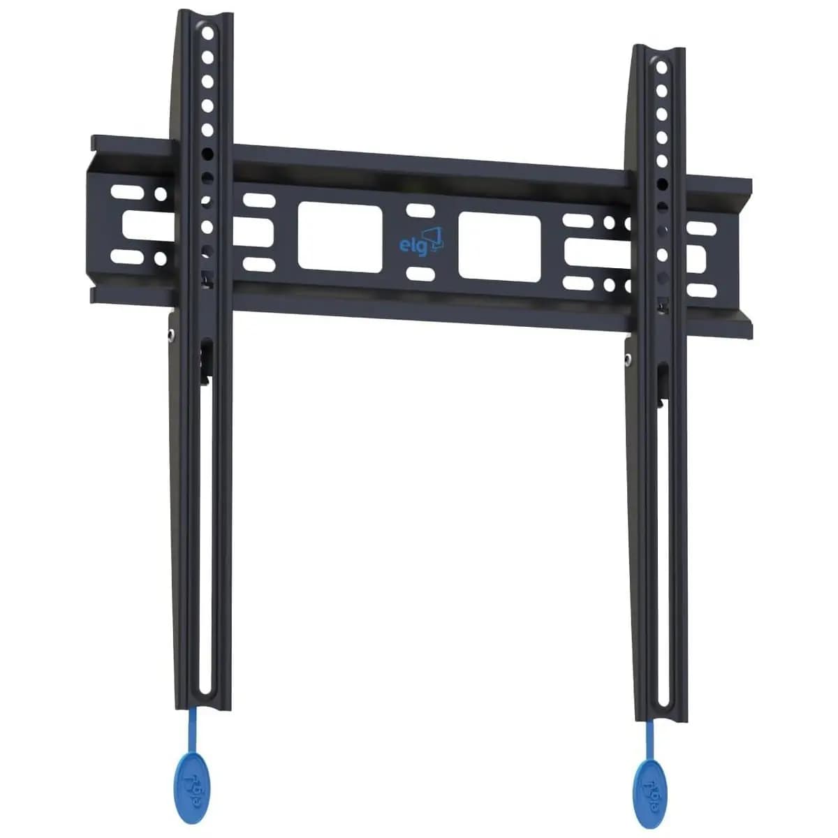 ELG, N01V4, Suporte Fixo de Parede para TVs de 32" a 77", Compatível com TVs Curvas e Planas, Feito em Aço Carbono, Suporta Até 50kg, Preto