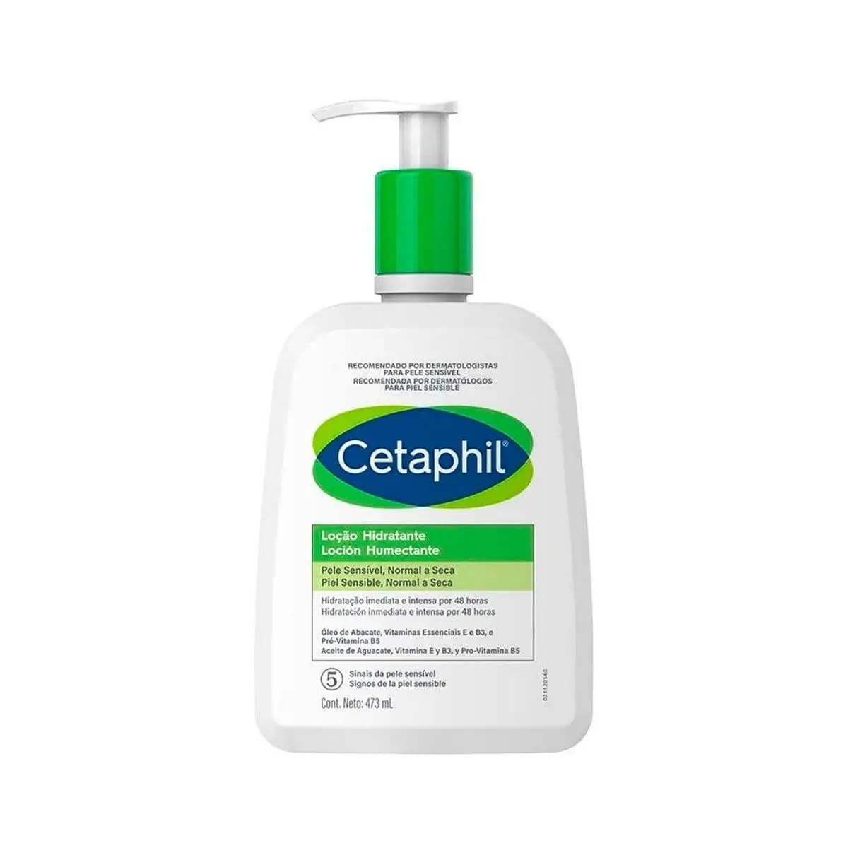 Cetaphil Loção Hidratante Galderma para Pele Normal a Seca 473ml