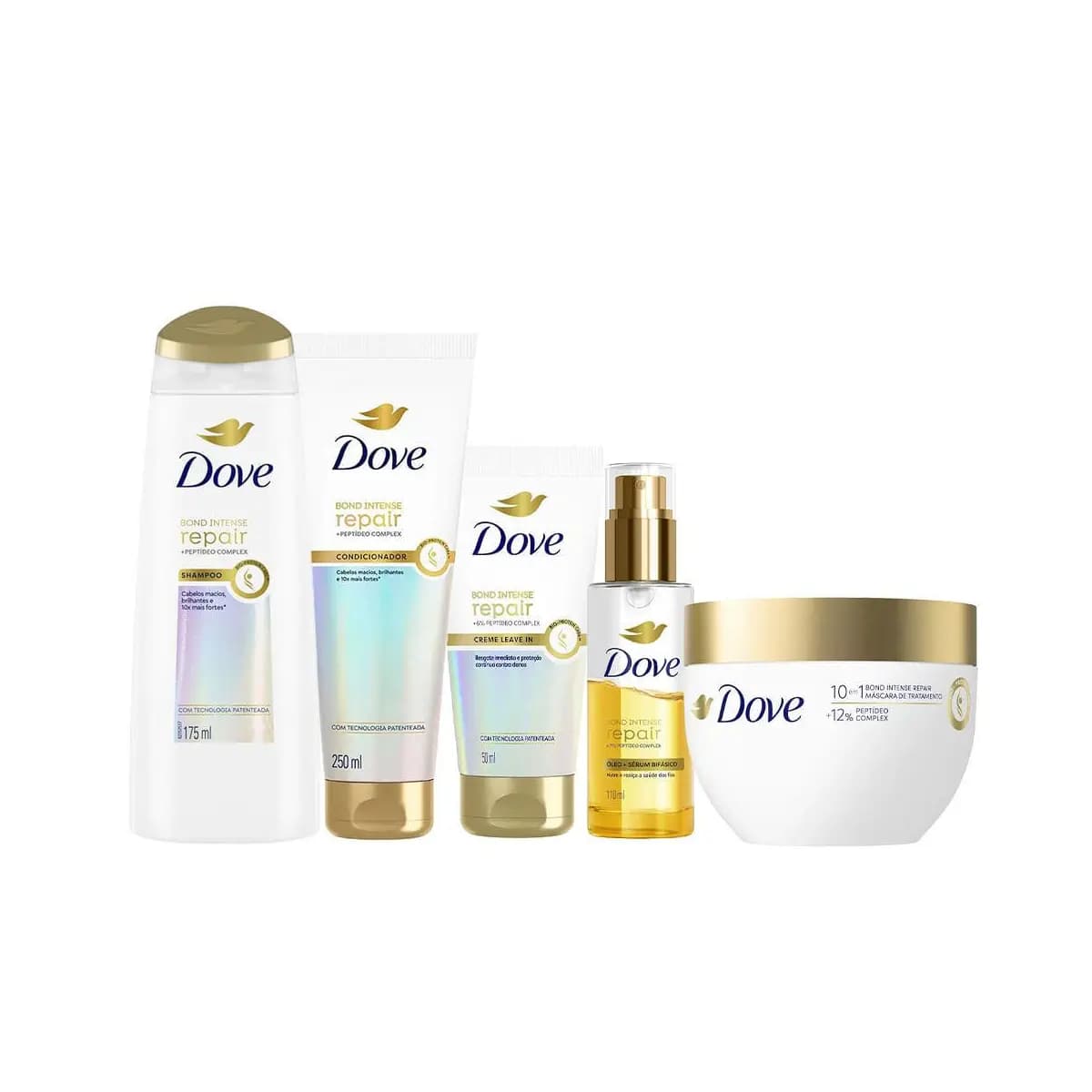Kit Dove Bond Intense Repair - 5 Unidades
