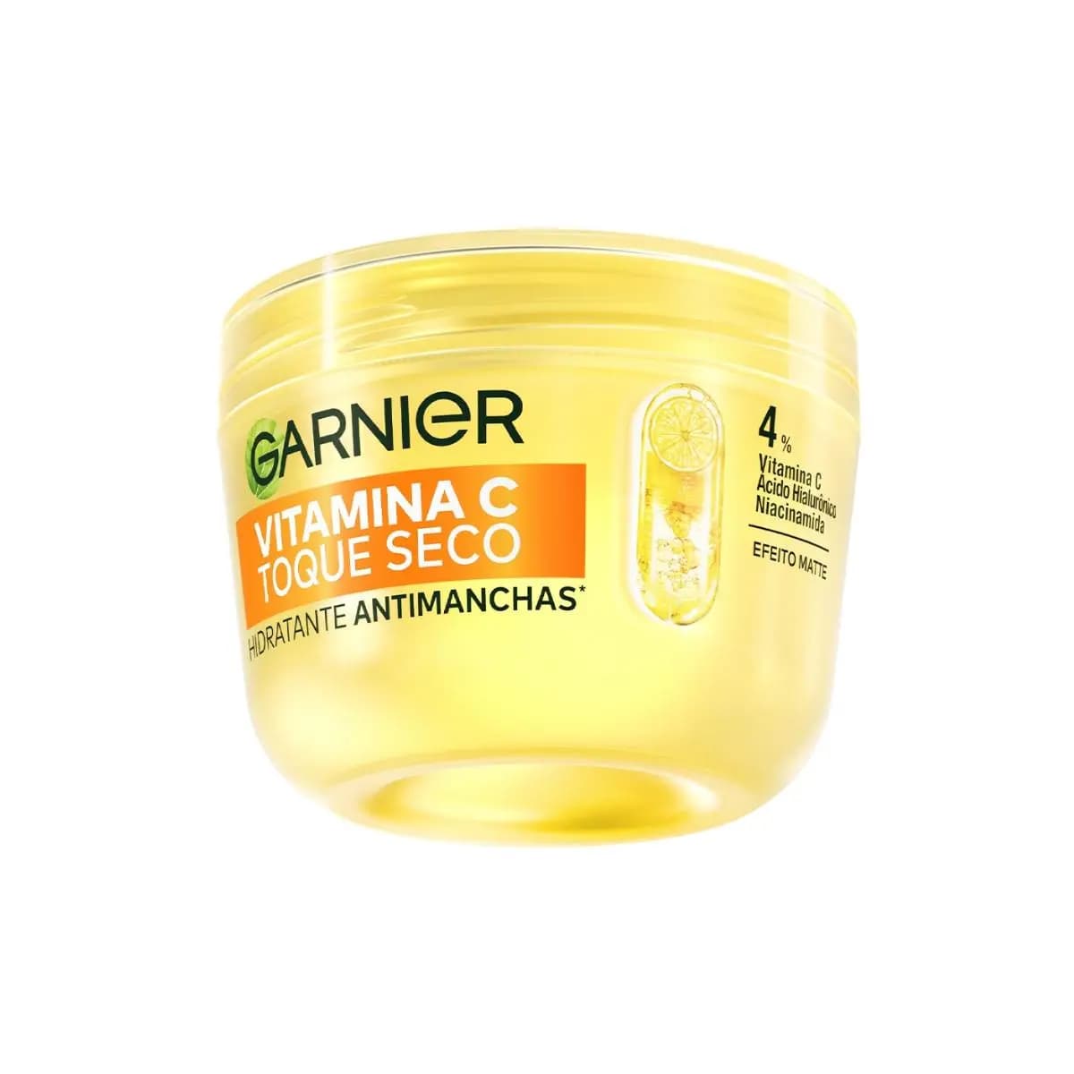 Gel Creme Hidratante Facial Antimanchas Toque Seco Vitamina C, Controla a Oleosidade e Uniformiza a Pele, Garnier, 85g