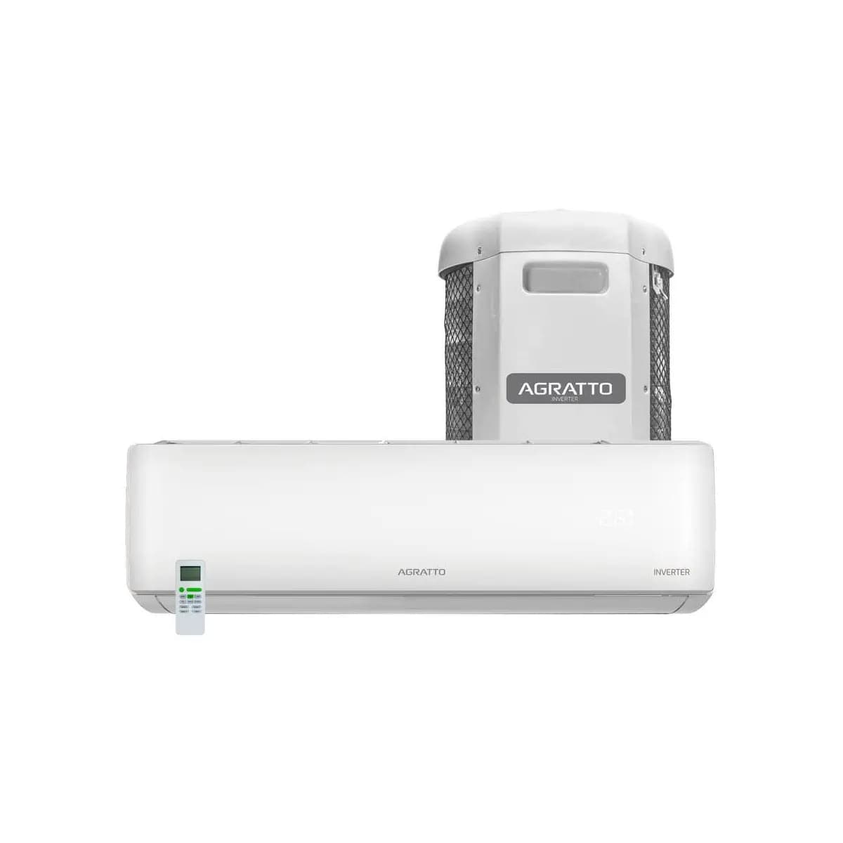 Ar Condicionado Split Inverter Agratto Zen Top 12000 BTU/h Frio ZICST12F - 220 Volts