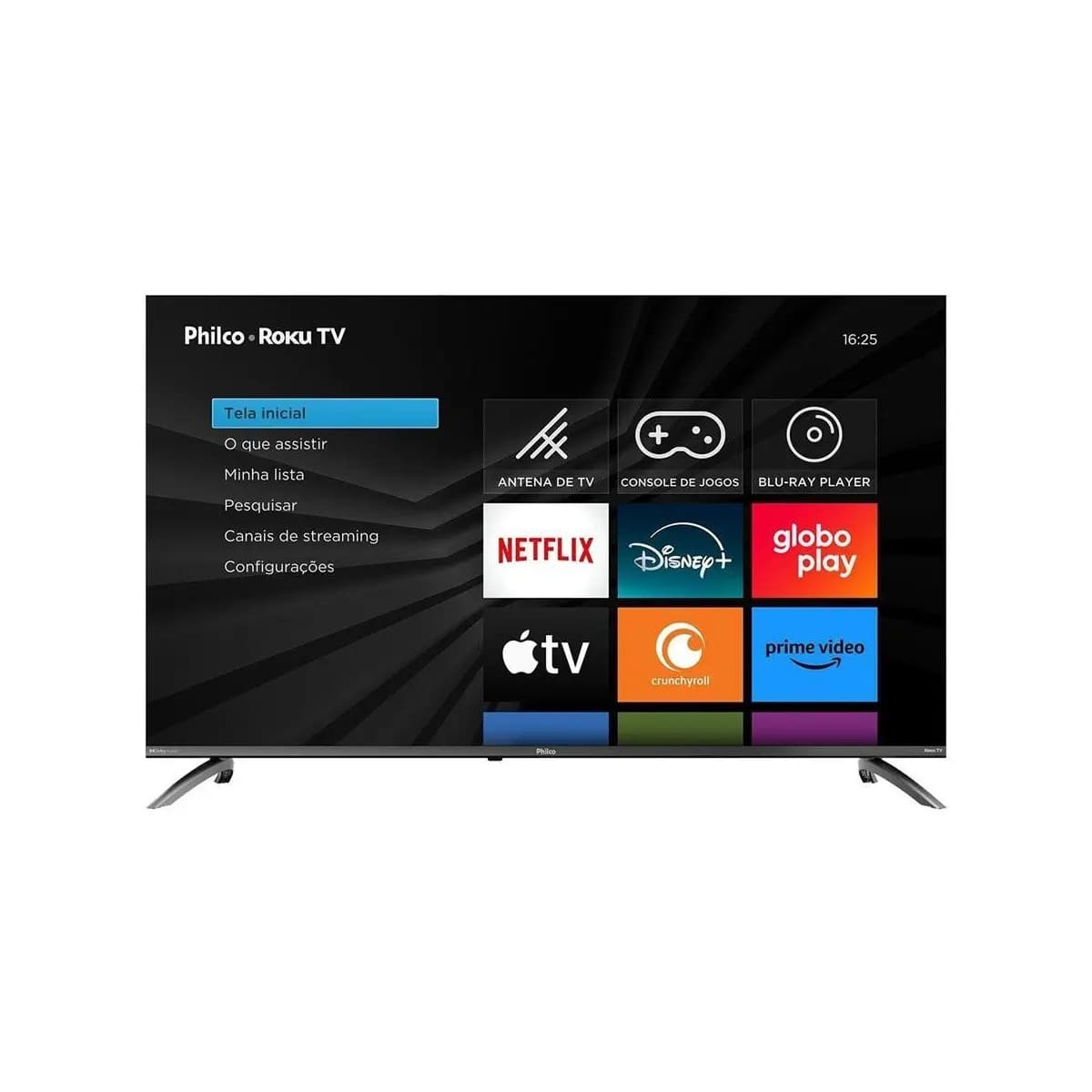 Smart TV LCD LED 50" Philco P50CRB - 4K UHD como Wi-Fi, HDMI, USB, Dolby Aúdio, 60Hz