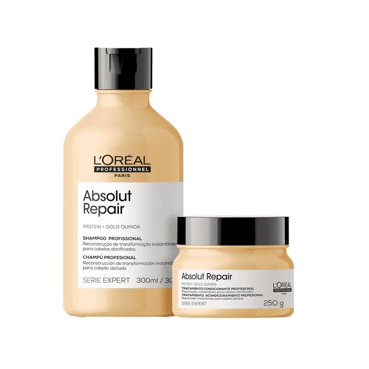 Kit Loréal Profissionnel Absolut Repair Shampoo e Máscara