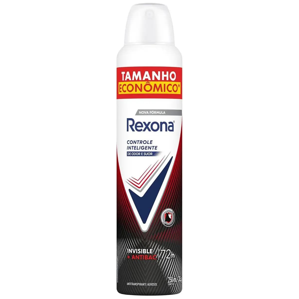 Rexona Antitranspirante Feminino Aerossol Antibacterial e Invisible 250 ML, Leve Mais Pague Menos, Embalagem Pode Variar