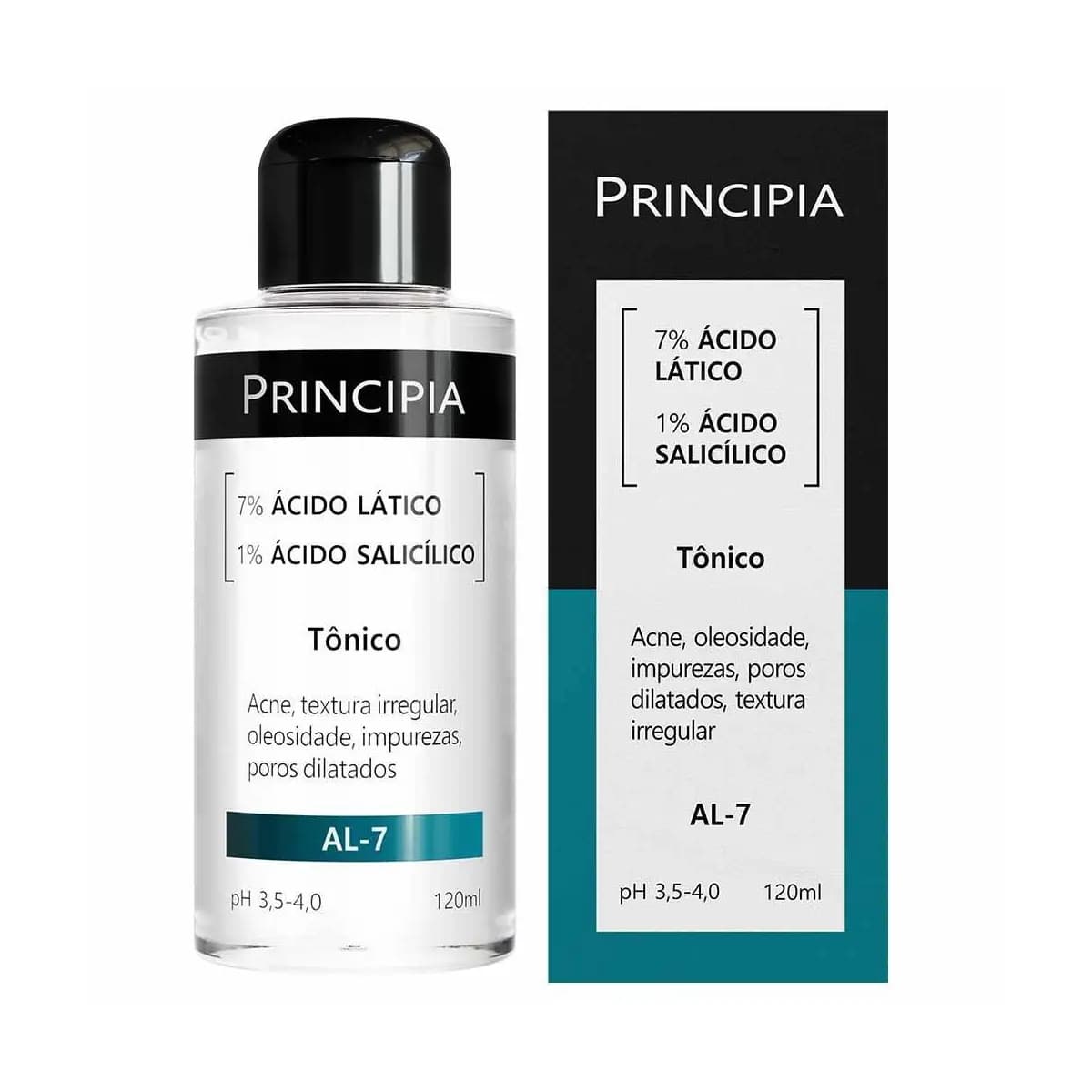 Tônico Principia 7% Ácido Lático + 1% Ácido Salicílico - AL-7