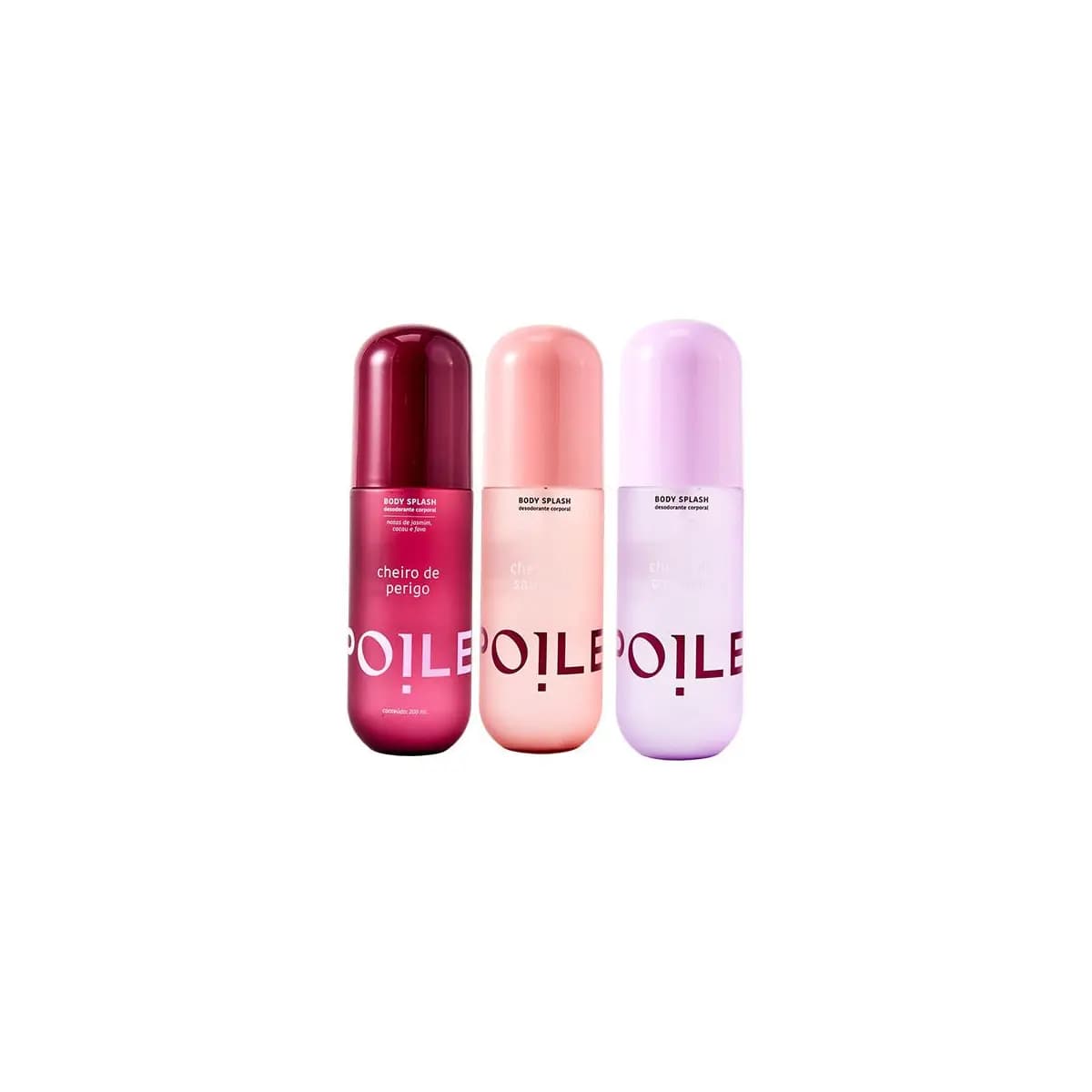 Kit Body Splash: Perigo, Saudade e Coragem (200ml cada) - Spoiler