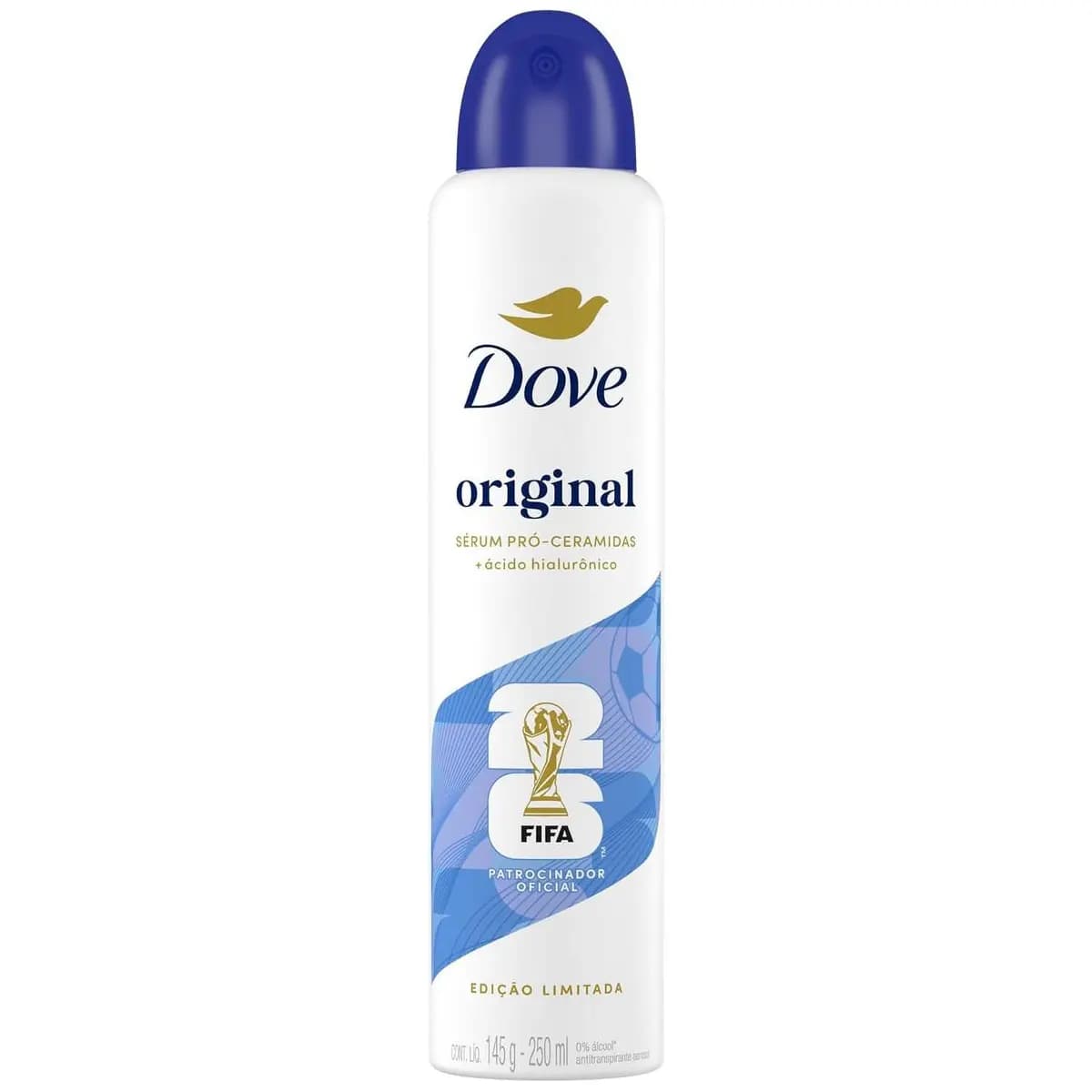 Dove Desodorante Antitranspirante Aerossol Original 250 ML, Leve Mais e Pague Menos