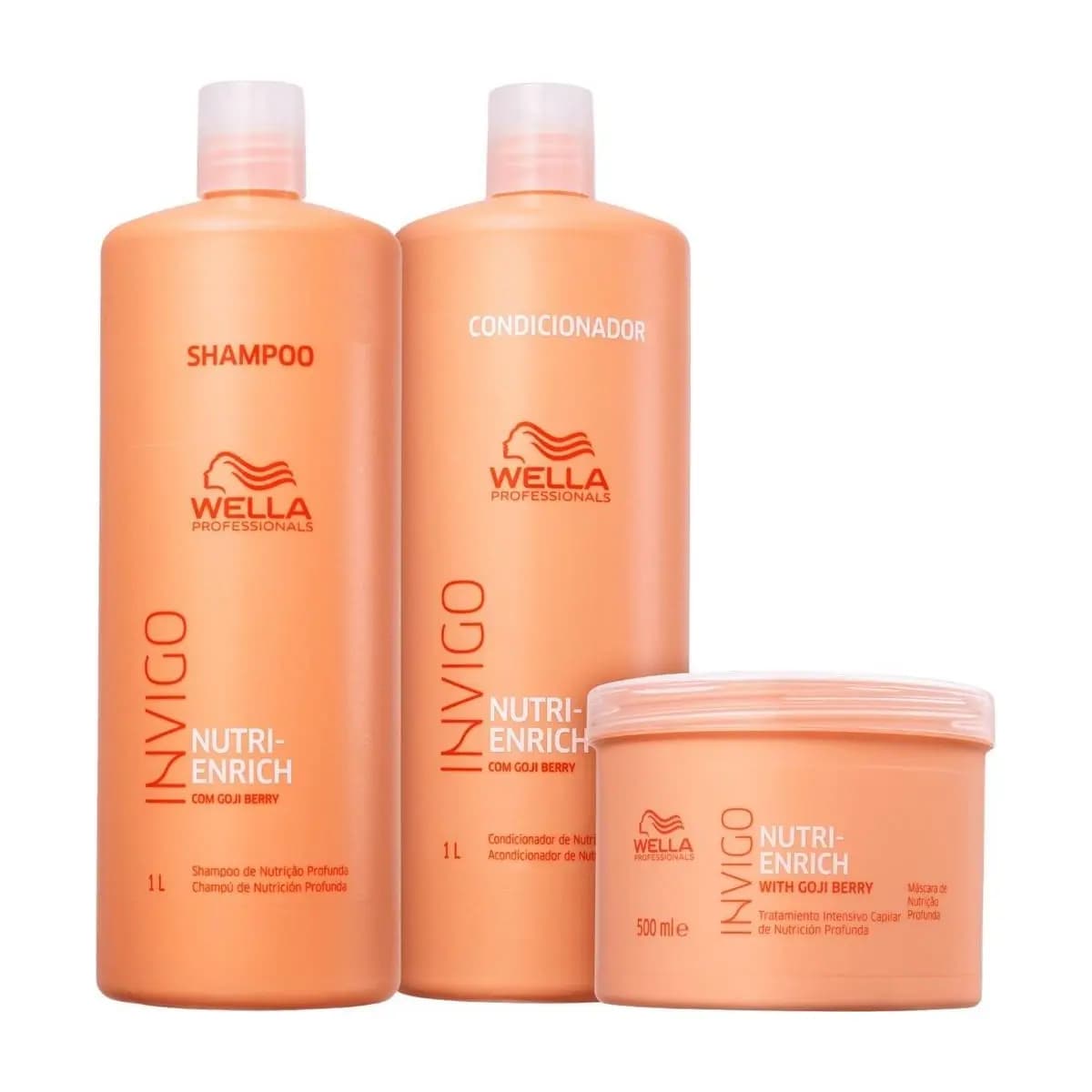 Kit Wella Invigo Nutri Enrich (3 Produtos) Original