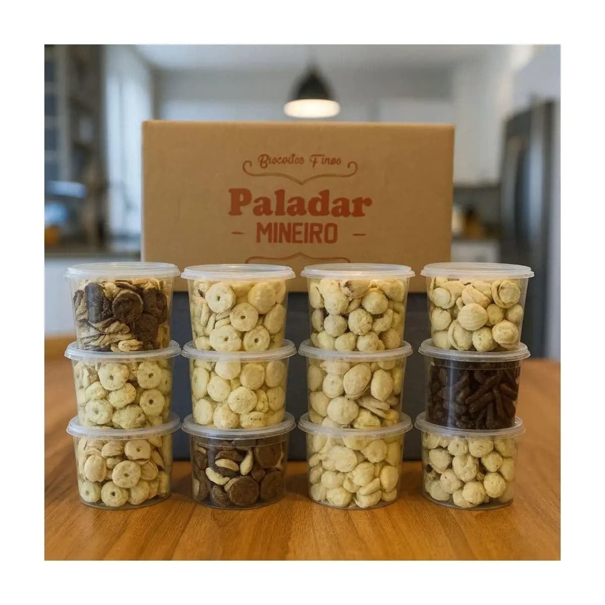 Kit Biscoito Amanteigado Paladar Mineiro - 400g