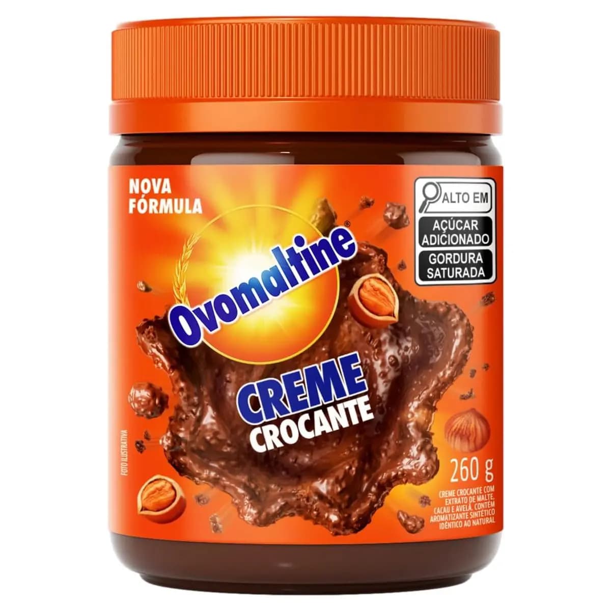 Creme Crocante Ovomaltine, 260g