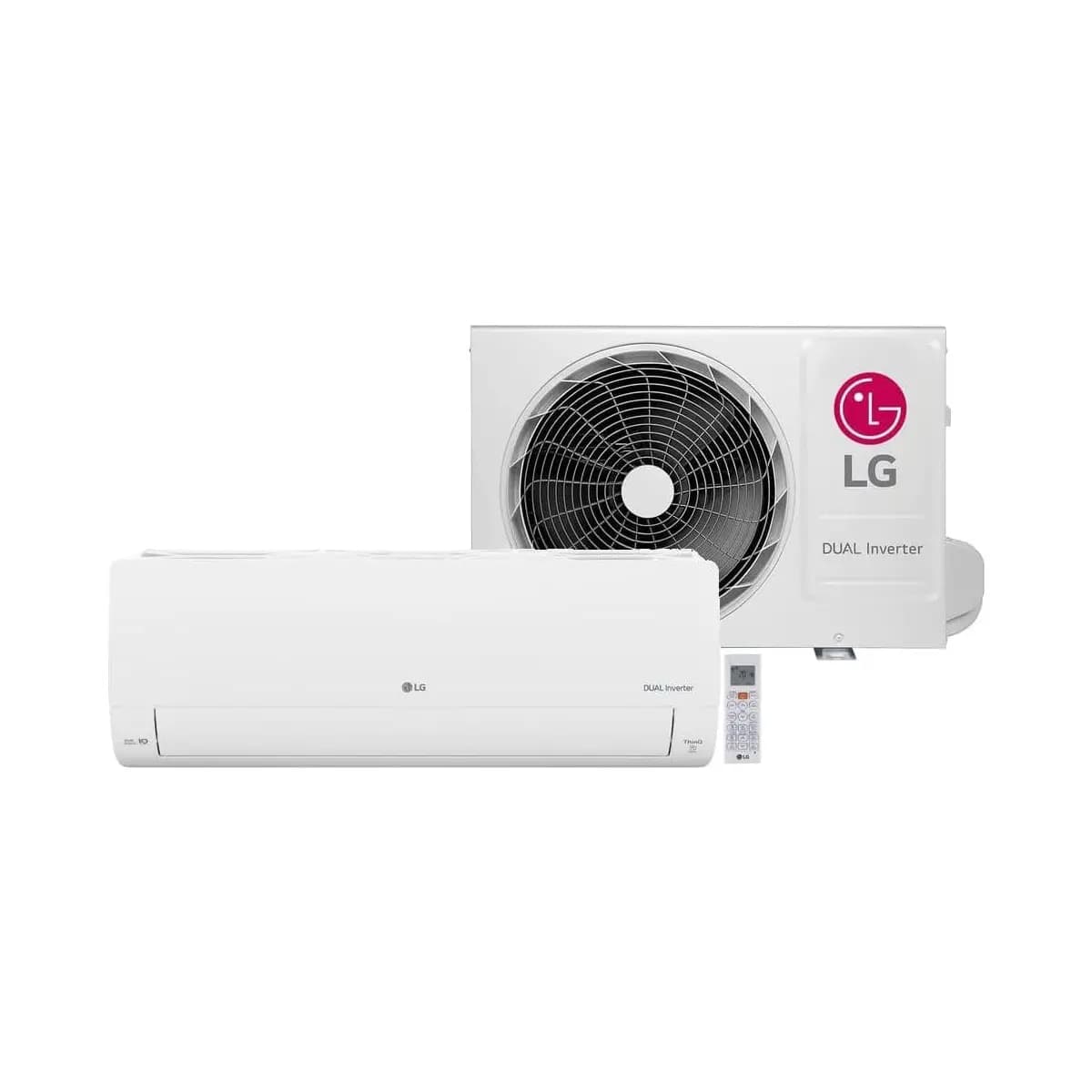 LG Ar Condicionado Split LG Dual Inverter AI Voice 12000 BTU/h Quente e Frio S3-W12JA31D - 220 Volts