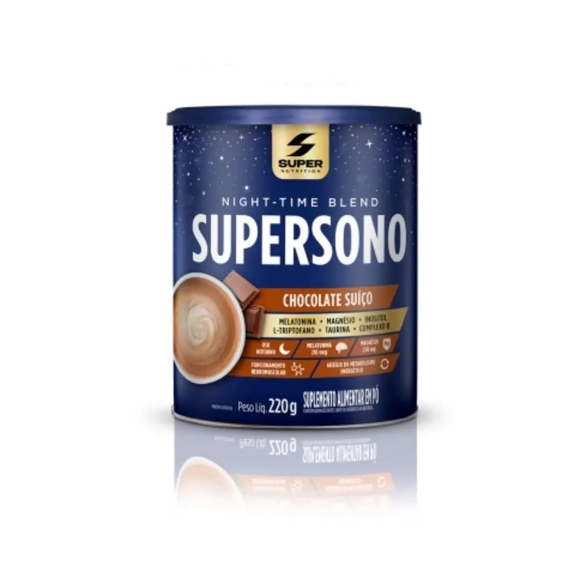 SuperSono de Chocolate Suíço C/220g - Super Nutrition