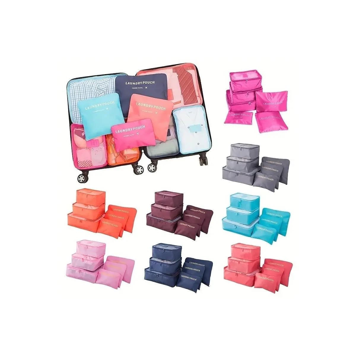 Organizador Mala de Viagem Kit 6 Peças