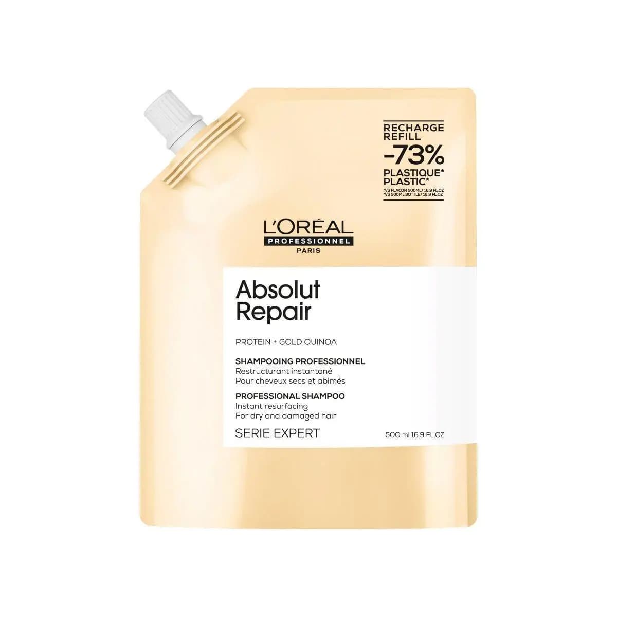 L'Oréal Professionnel Serie Expert AbsolutRepair Gold - Shampoo Refil 500ml