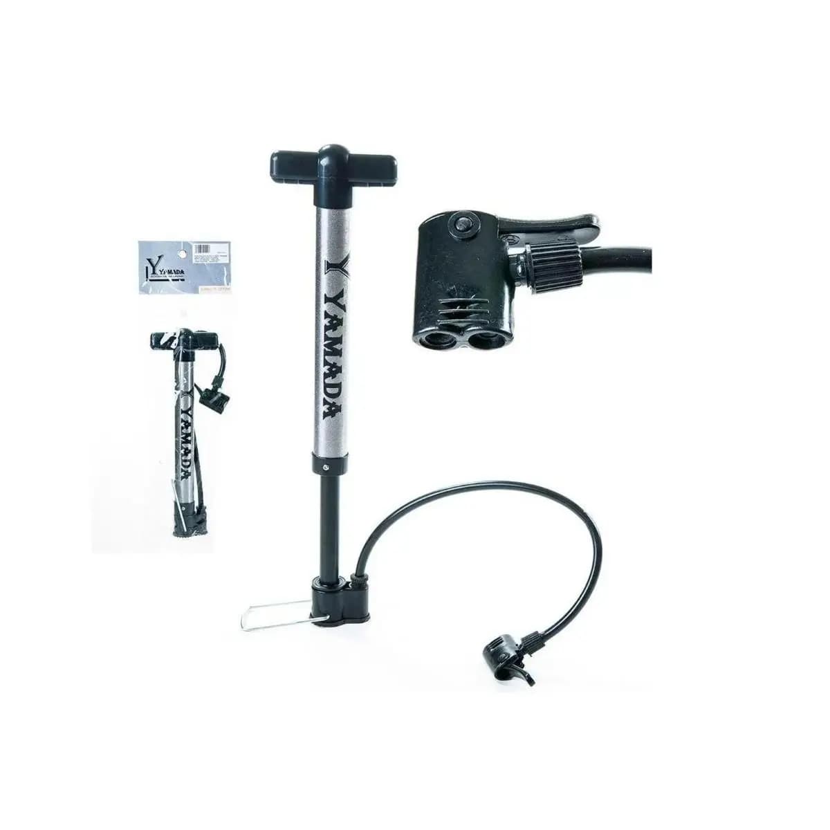 Bomba De Ar Para Pneu Bicicleta 30cm 45psi Alumínio Yamada