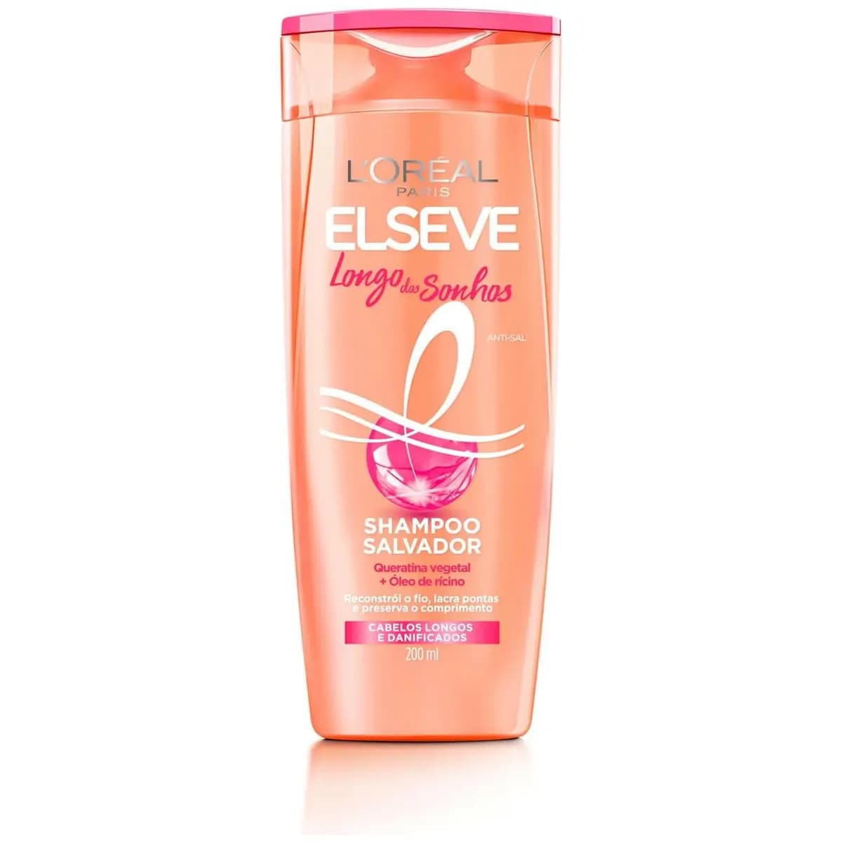 Shampoo L'Oréal Paris Elseve Longo dos Sonhos, 200ml