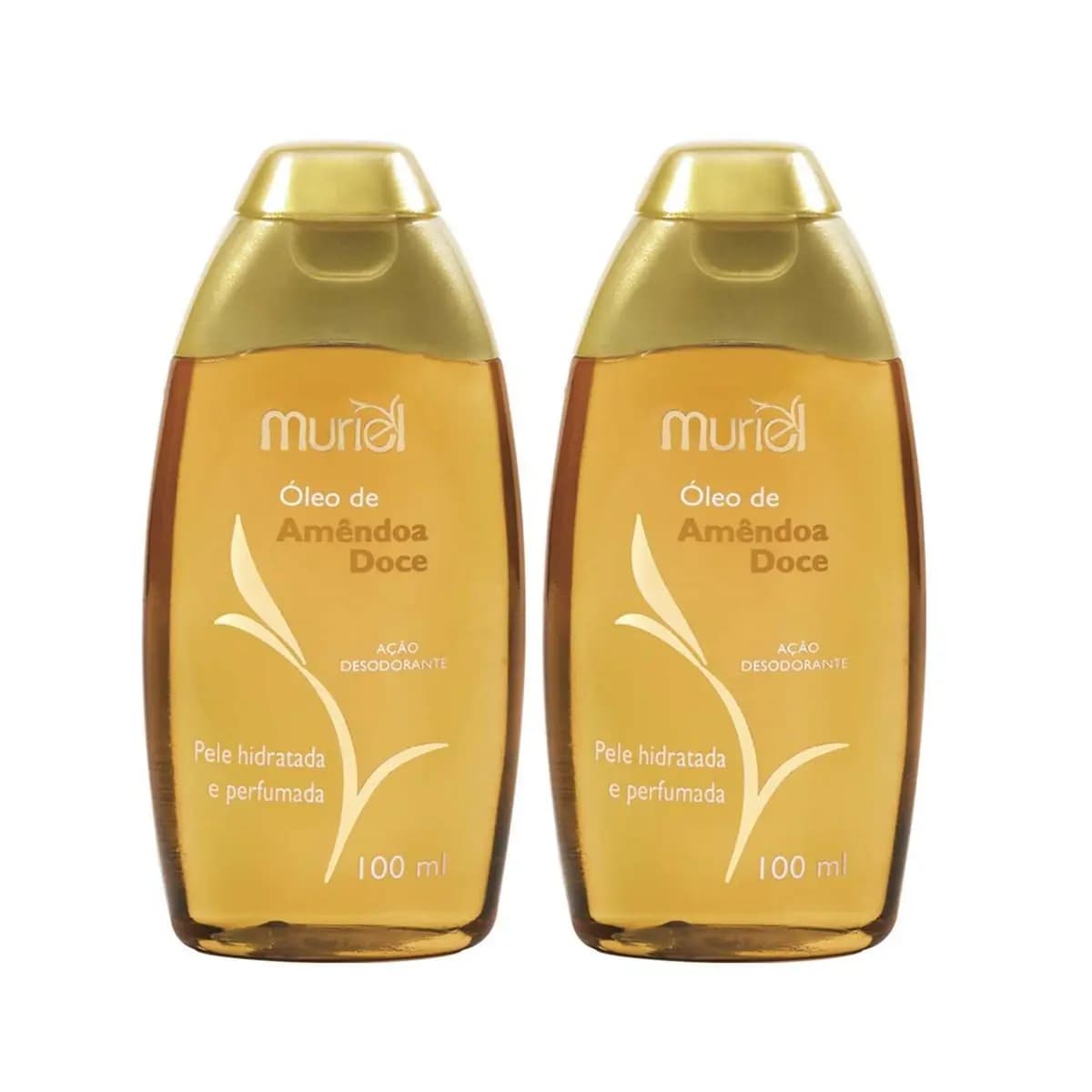 Kit 2 und Óleo Corporal Amêndoa Doce 100ml