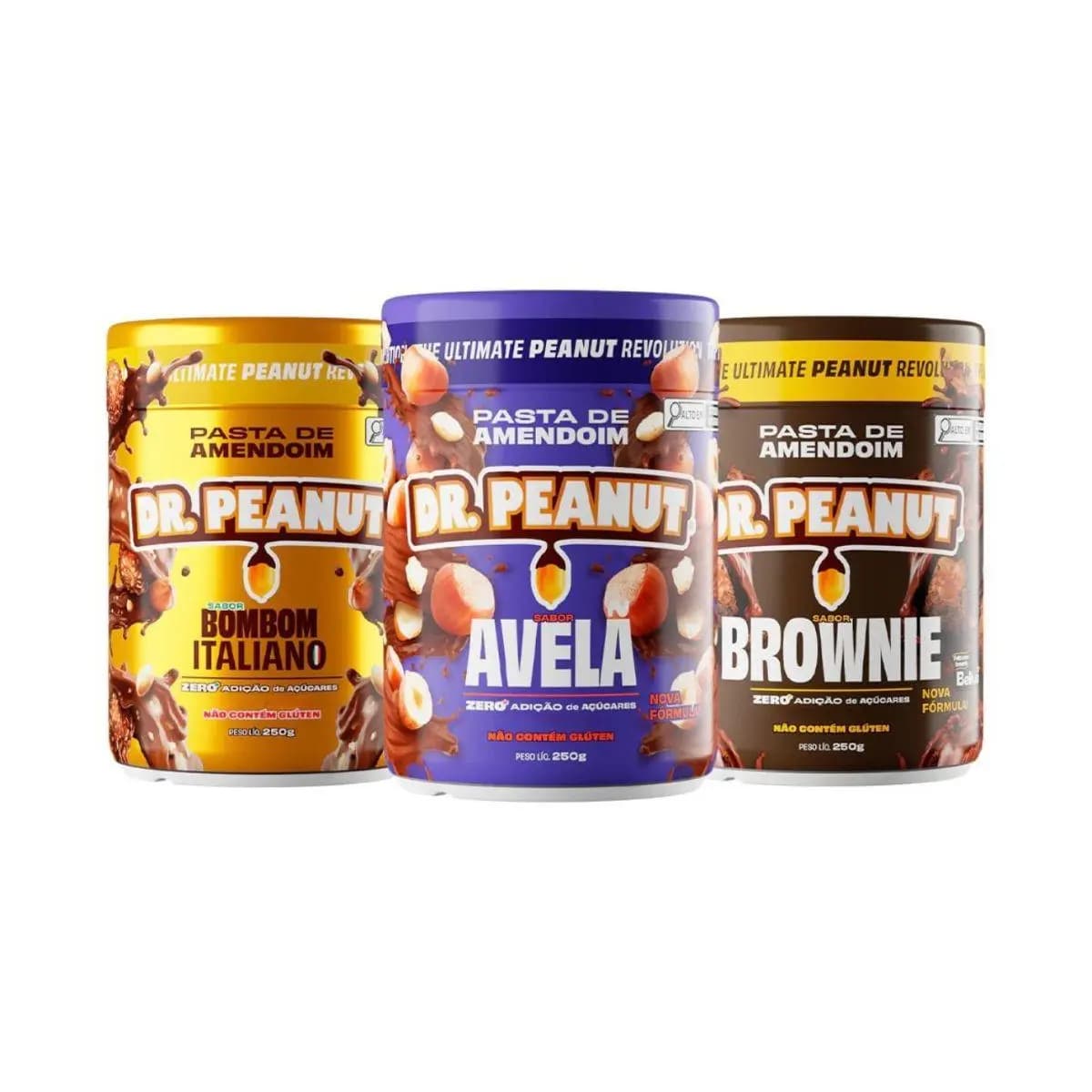 Pasta de Amendoim Dr. Peanut 250g - Vários Sabores