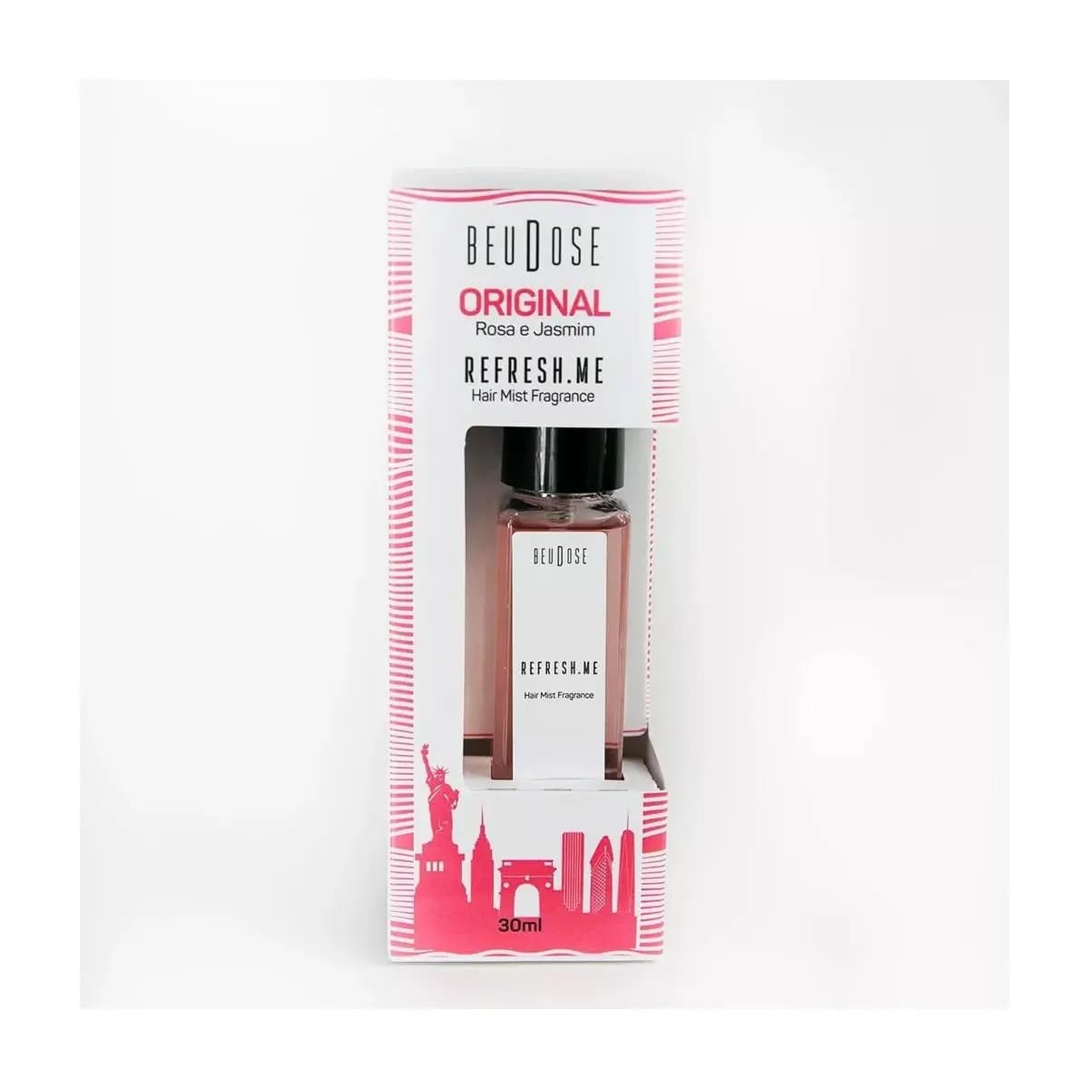 Beudose Perfume Capilar Refresh.me Rosa e Jasmim Original 30ML