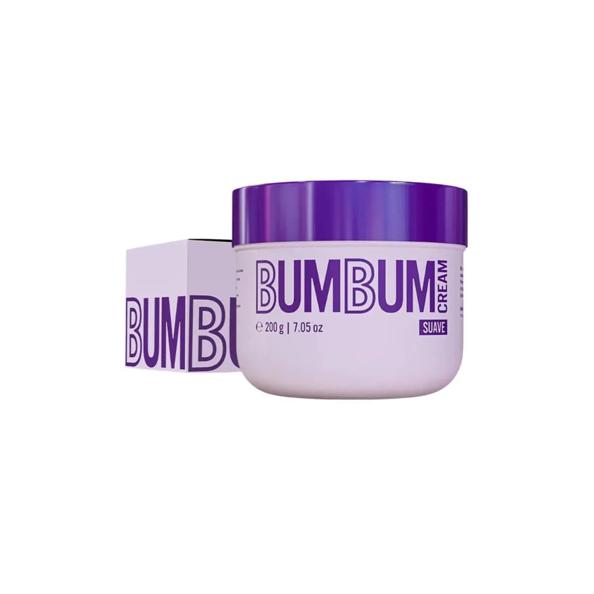 Bumbum Cream Suave 200g Tratamento Celulite Estrias Flacidez Beleza Brasileira