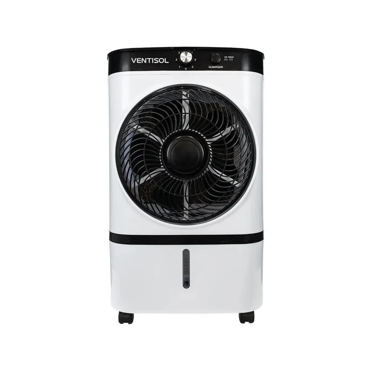 Climatizador Ar Ventisol Portátil Potente Evaporativo 09 Litros 5 em 1 Umidificador CLI09 65W