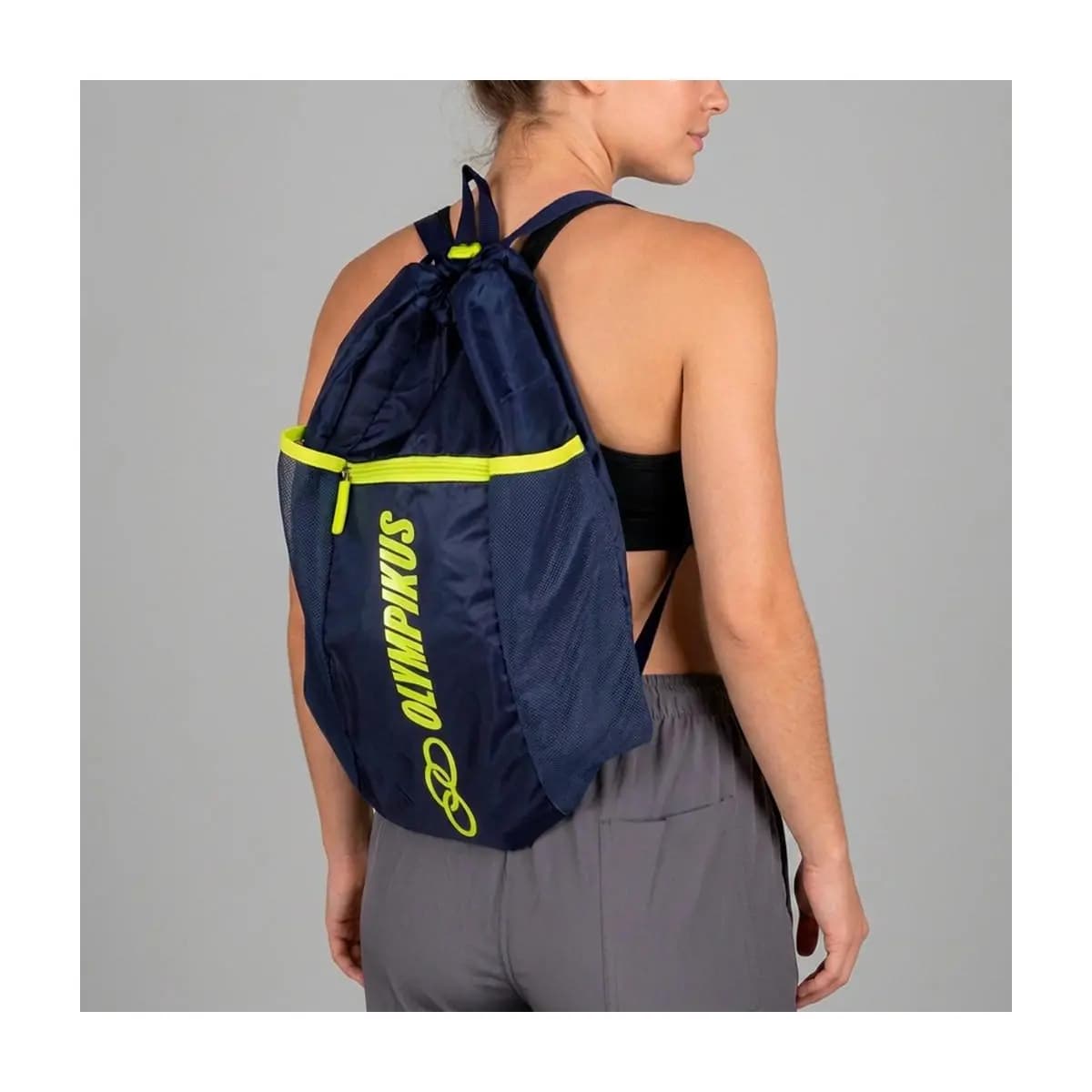 Mochila Sacola Bolsa de Academia Fitness Gym Sack - Olympikus