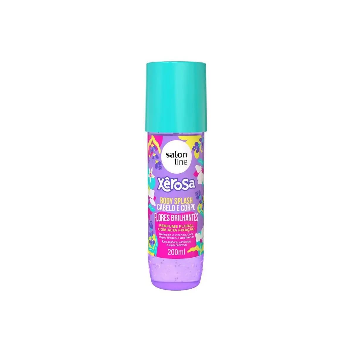 Body Splash Cabelo e Corpo Xêrosa Flores Brilhantes 200ml