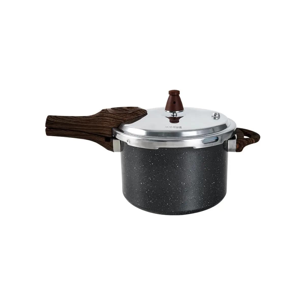 Panela de Pressão Brinox 6,8L Ceramic Life Pressure Revestimento Cerâmico Com Indução Granito