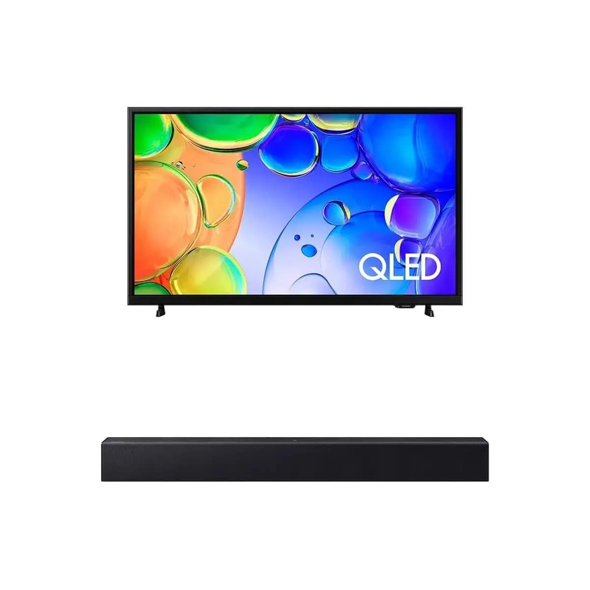 Samsung Combo Smart TV 43" QLED Full HD Q5F + Soundbar HW B400F