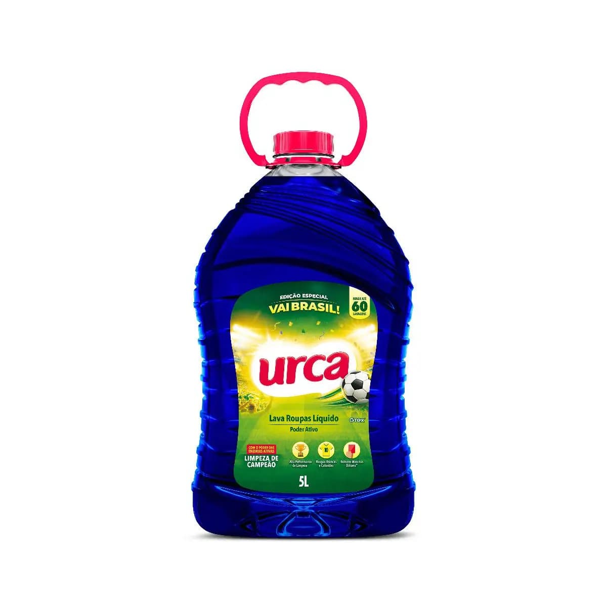 Lava Roupas Liquido Urca Azul - 5l