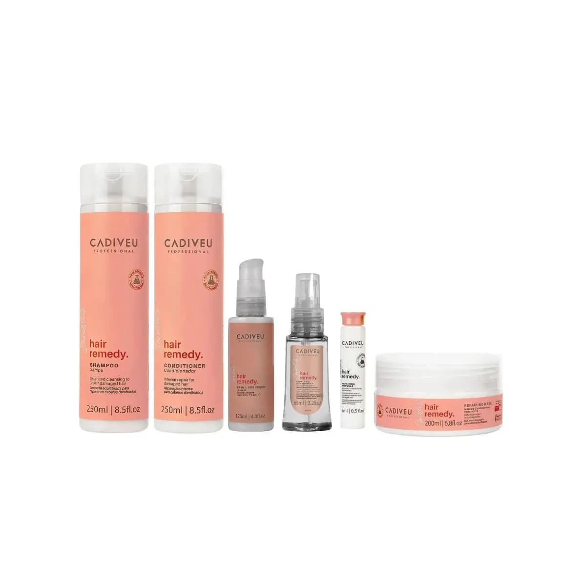 Cadiveu Kit Completo Hair Remdey com 6 Produtos