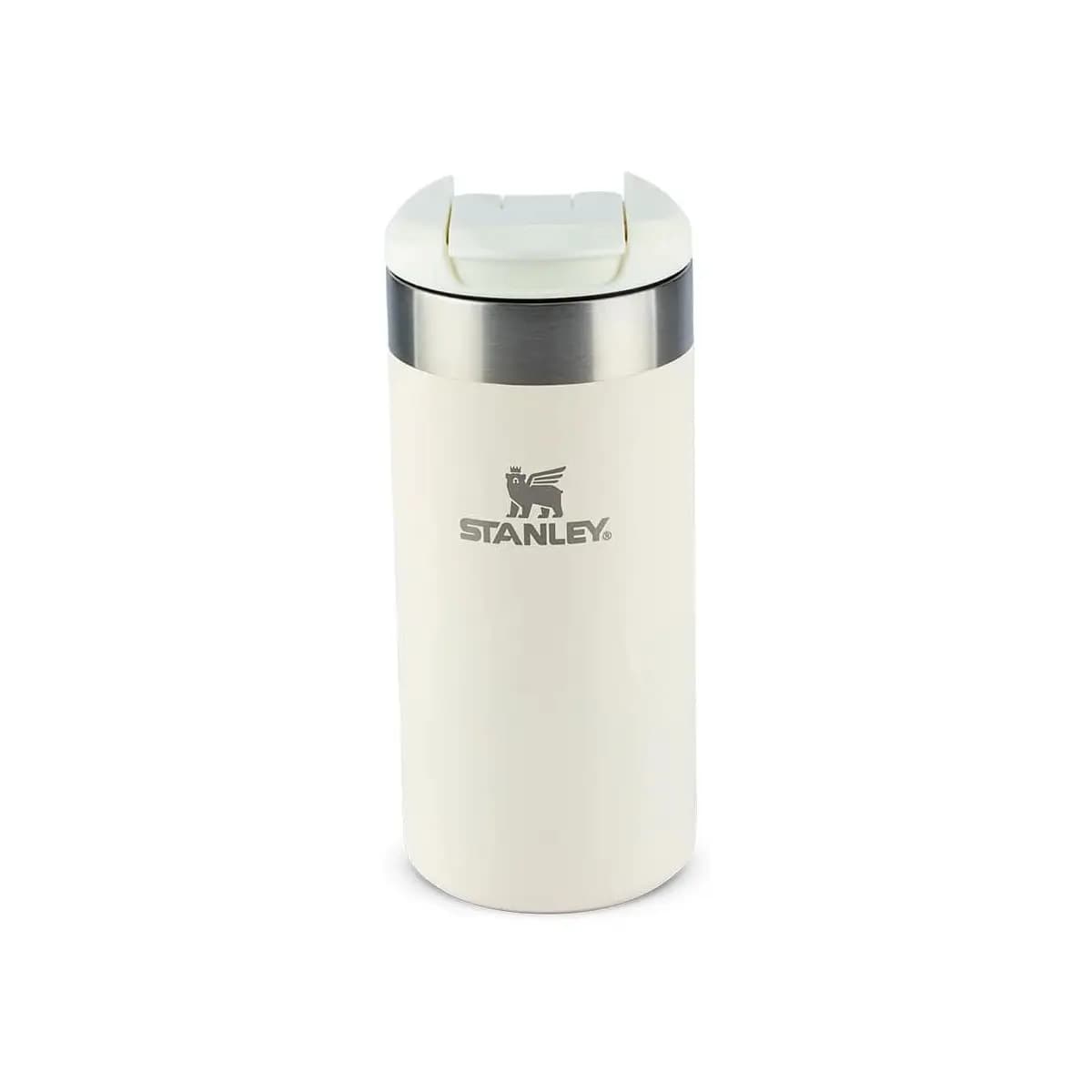 Stanley - Garrafa Térmica AeroLight Transit, garrafa isolada em vácuo para café, chá e bebidas, em aço inoxidável leve, 354ml, Cream