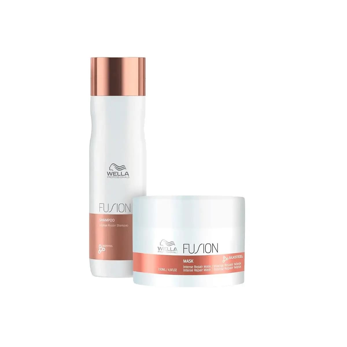Kit Fusion Shampoo & Máscara - Wella Professionals