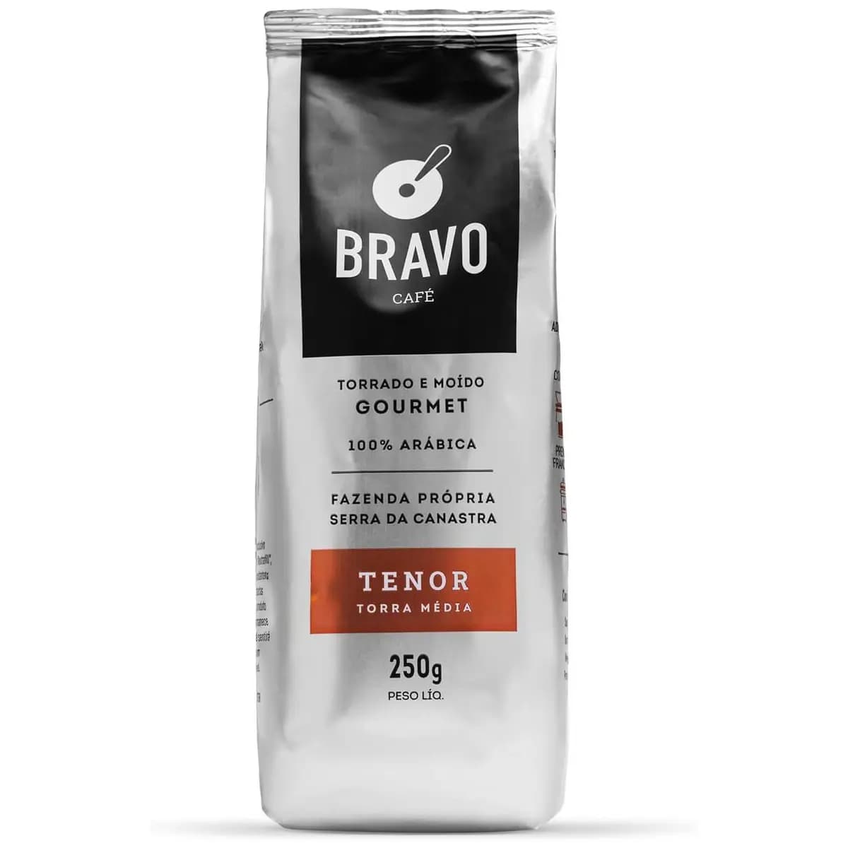 BRAVO CAFÉ TENOR MOIDO 250G