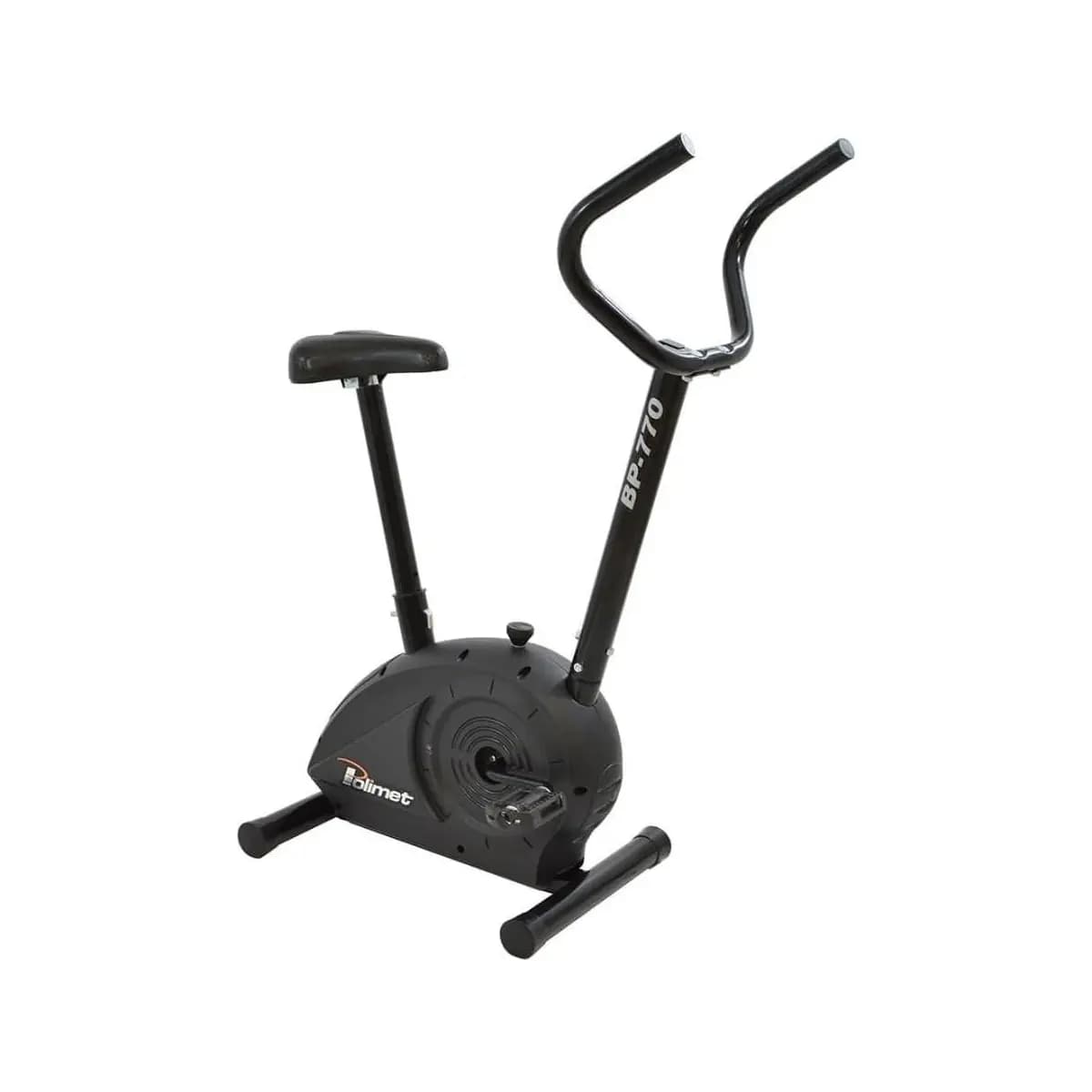 Polimet Bicicleta Ergométrica Bp-770, Preto