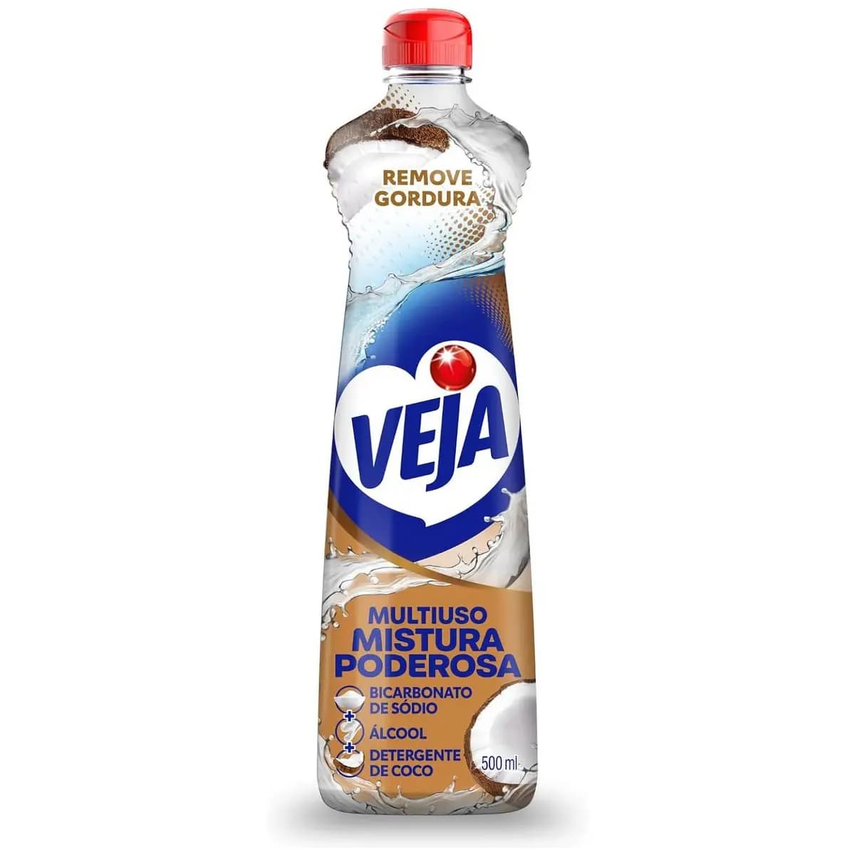 Veja Power Fusion Desinfetante Multiuso Coco 500ml