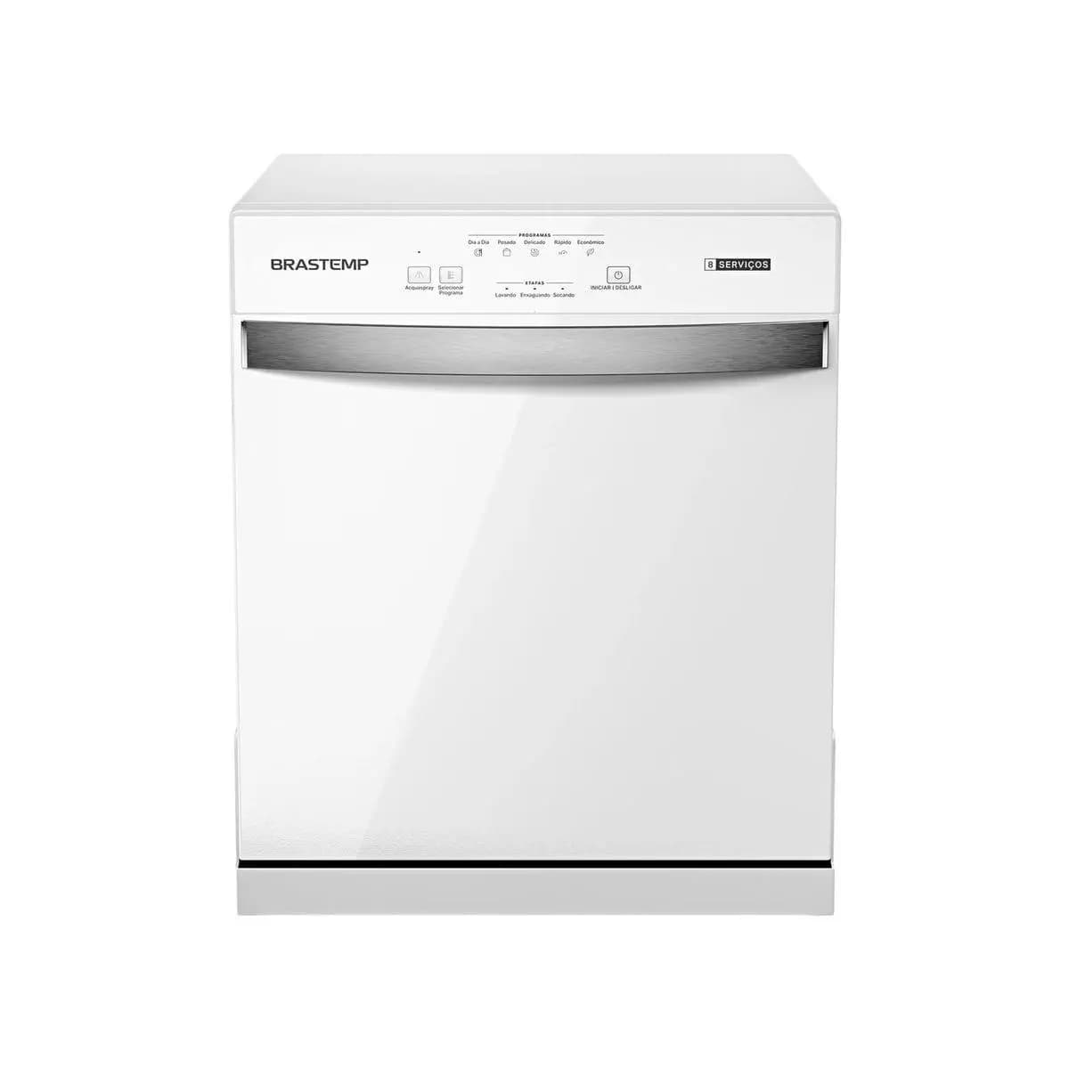 Lava Louças 8 Serviços Brastemp Branca - BLF08BB