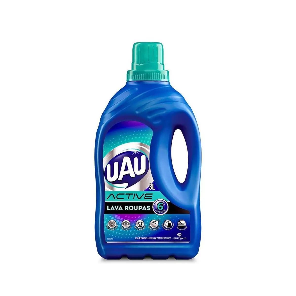 Lava Roupas Líquido UAU Active 3l